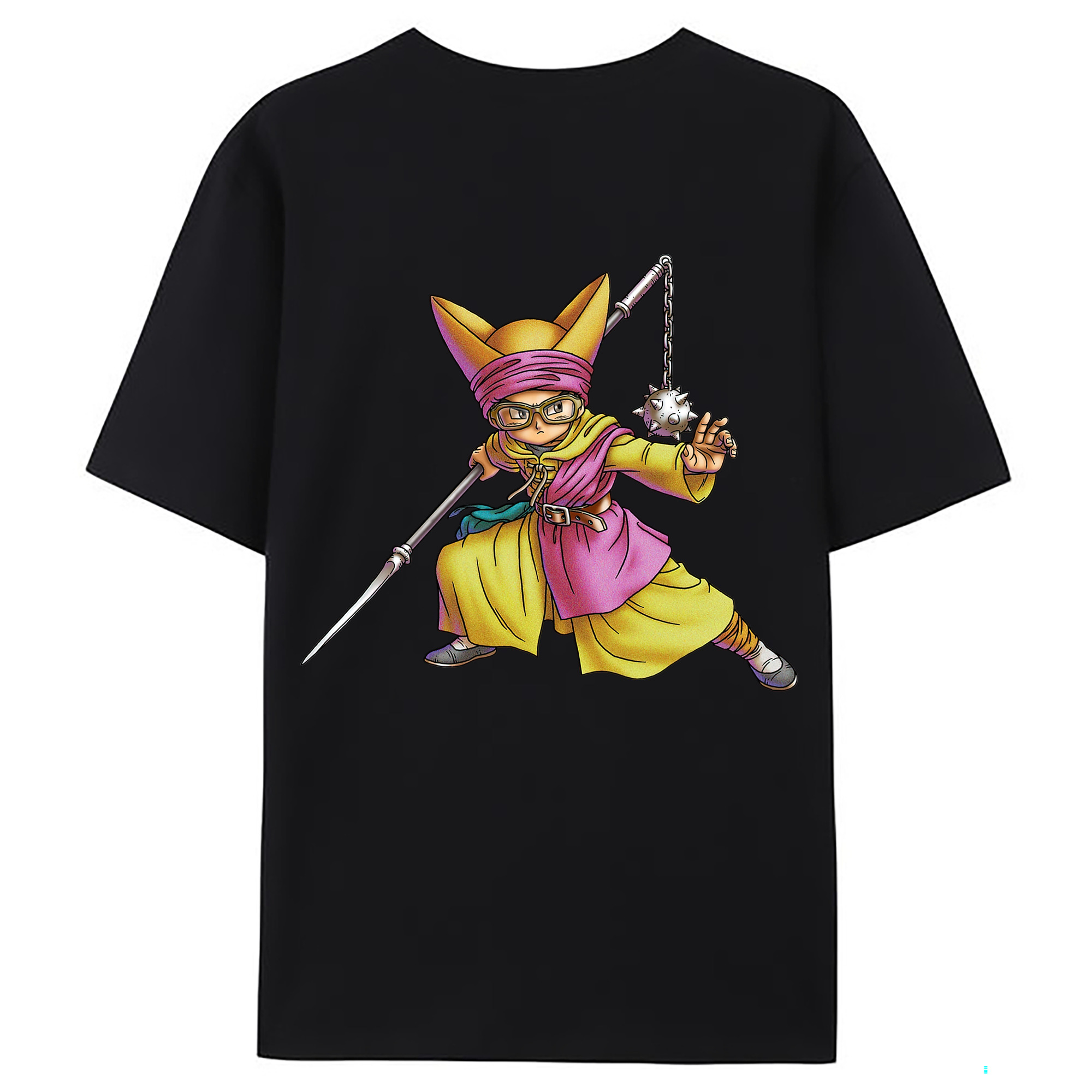 （画像用） ドラゴンクエスト Doragon Kuesuto Dragon Quest レディース半袖Tシャツ(バックプリント)