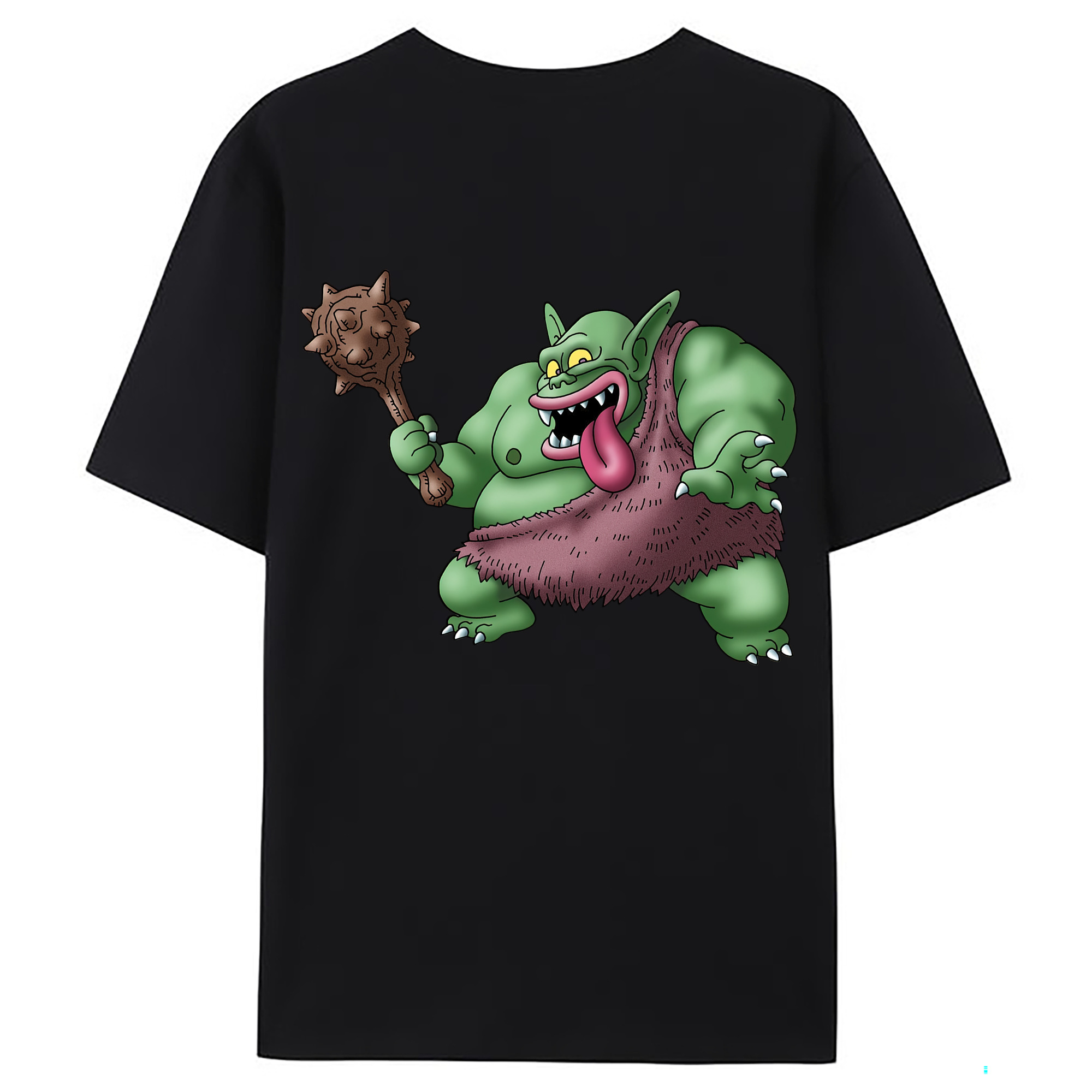 （画像用） ドラゴンクエスト Doragon Kuesuto Dragon Quest レディース半袖Tシャツ(バックプリント)