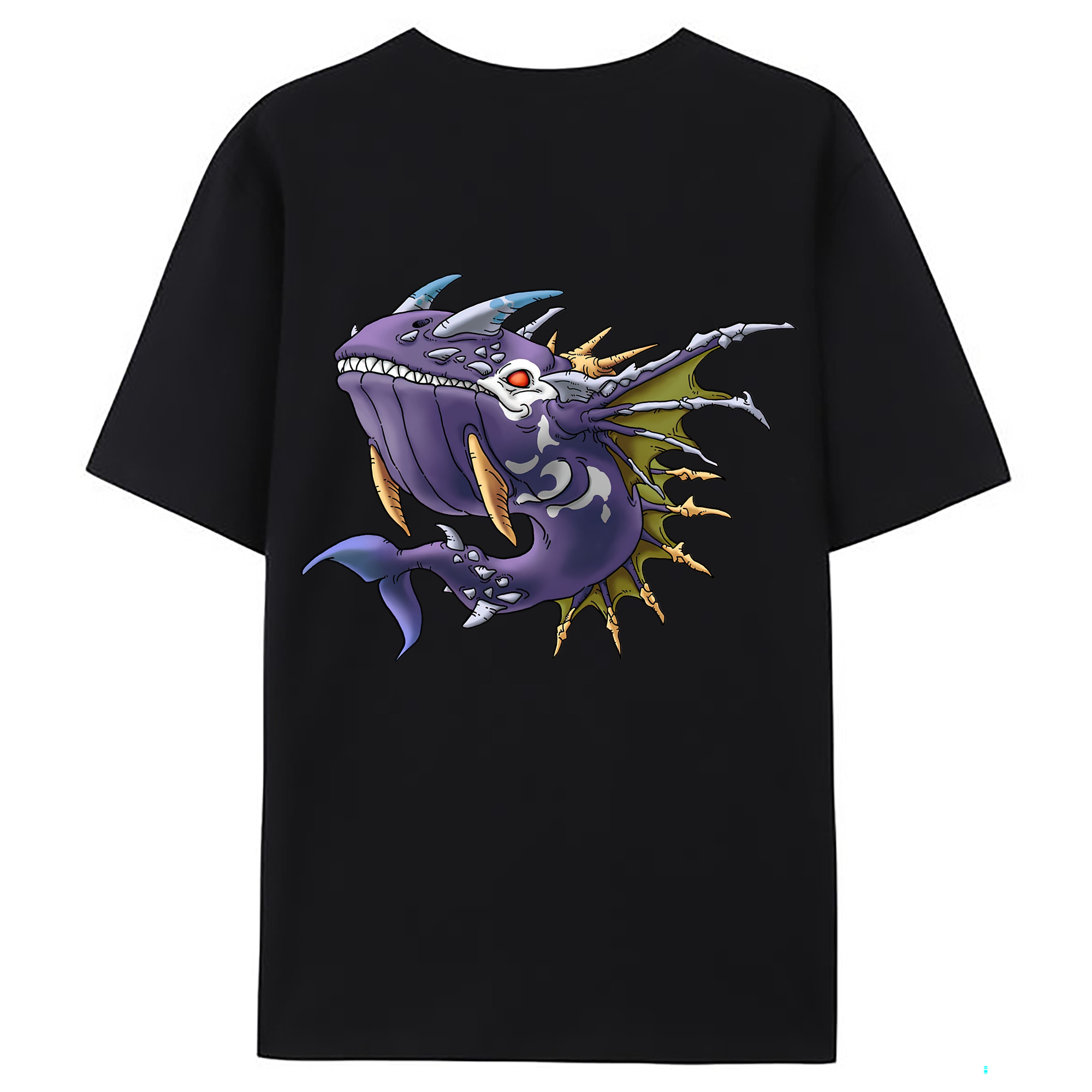 （画像用） ドラゴンクエスト Doragon Kuesuto Dragon Quest レディース半袖Tシャツ(バックプリント)