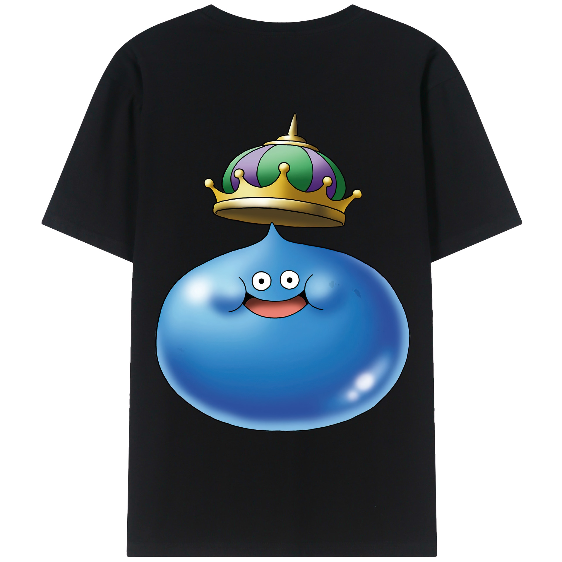 （画像用） ドラゴンクエスト Doragon Kuesuto Dragon Quest レディース半袖Tシャツ(バックプリント)
