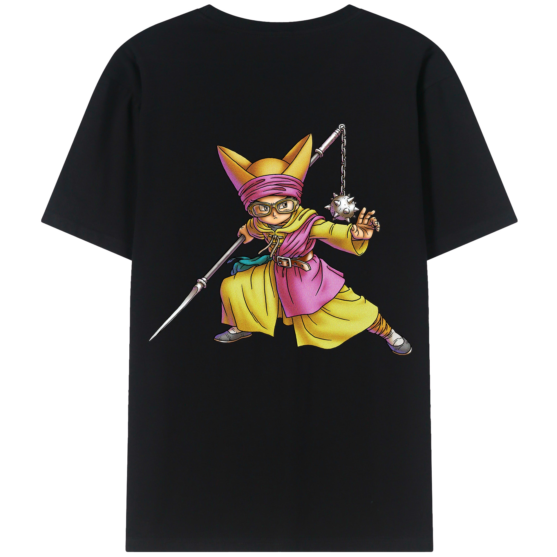 （画像用） ドラゴンクエスト Doragon Kuesuto Dragon Quest レディース半袖Tシャツ(バックプリント)