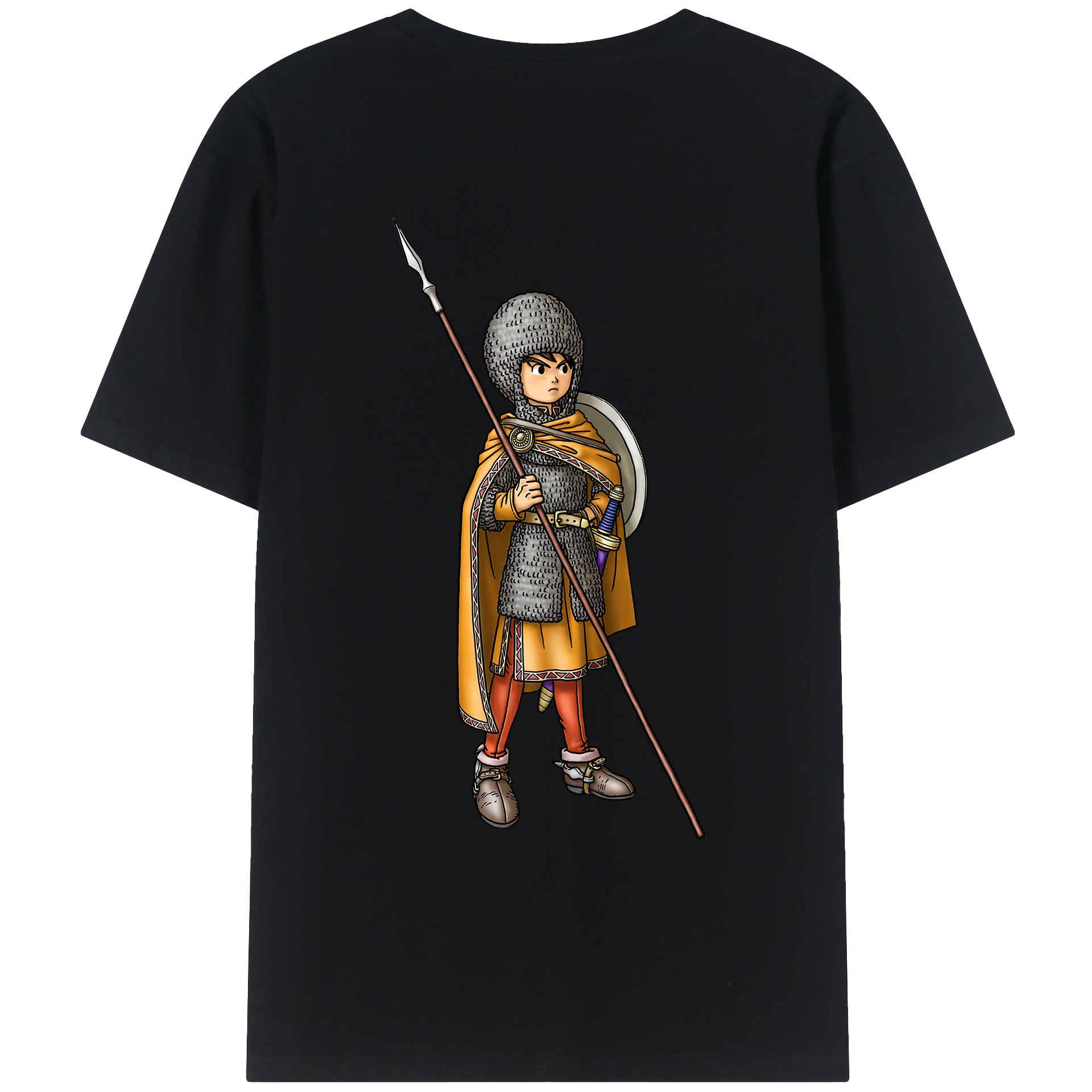 （画像用） ドラゴンクエスト Doragon Kuesuto Dragon Quest レディース半袖Tシャツ(バックプリント)