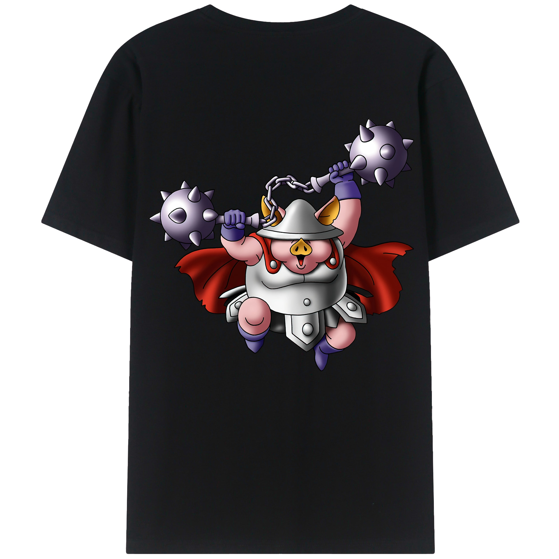 （画像用） ドラゴンクエスト Doragon Kuesuto Dragon Quest レディース半袖Tシャツ(バックプリント)