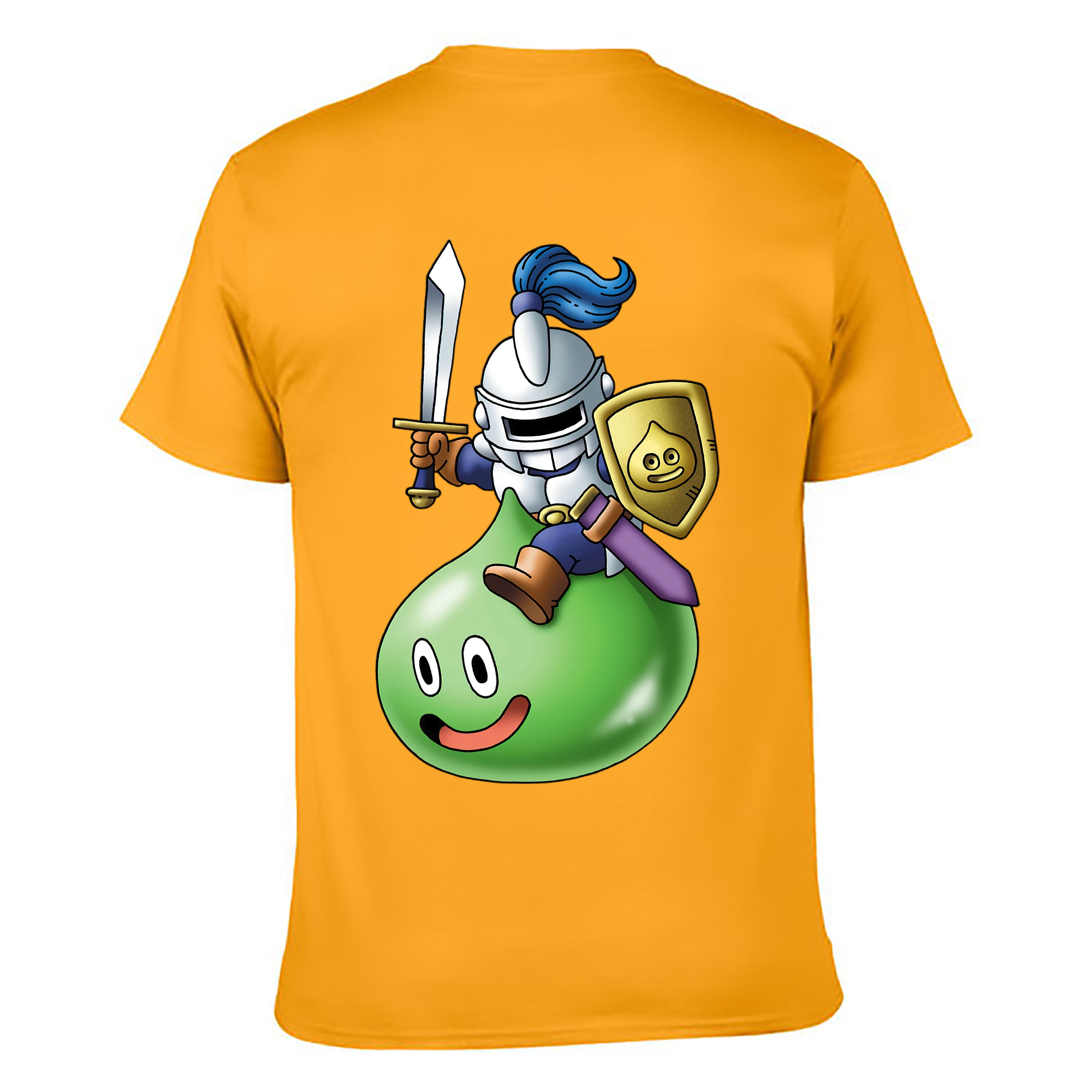 （画像用） ドラゴンクエスト Doragon Kuesuto Dragon Quest レディース半袖Tシャツ(バックプリント)