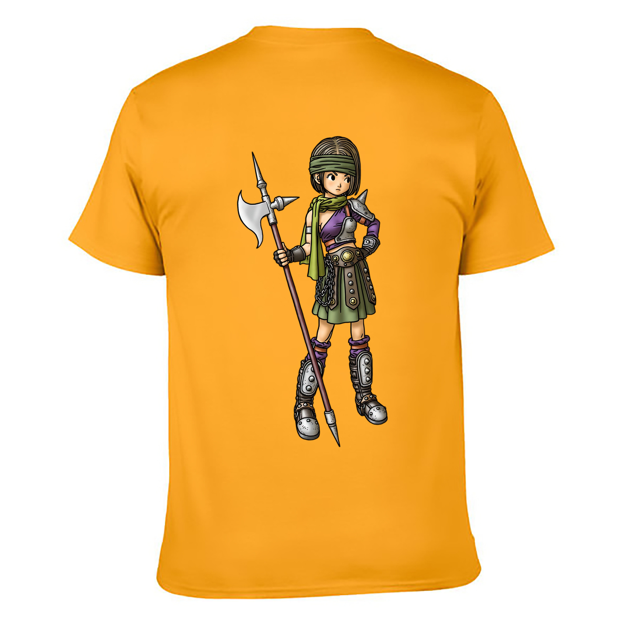 （画像用） ドラゴンクエスト Doragon Kuesuto Dragon Quest レディース半袖Tシャツ(バックプリント)