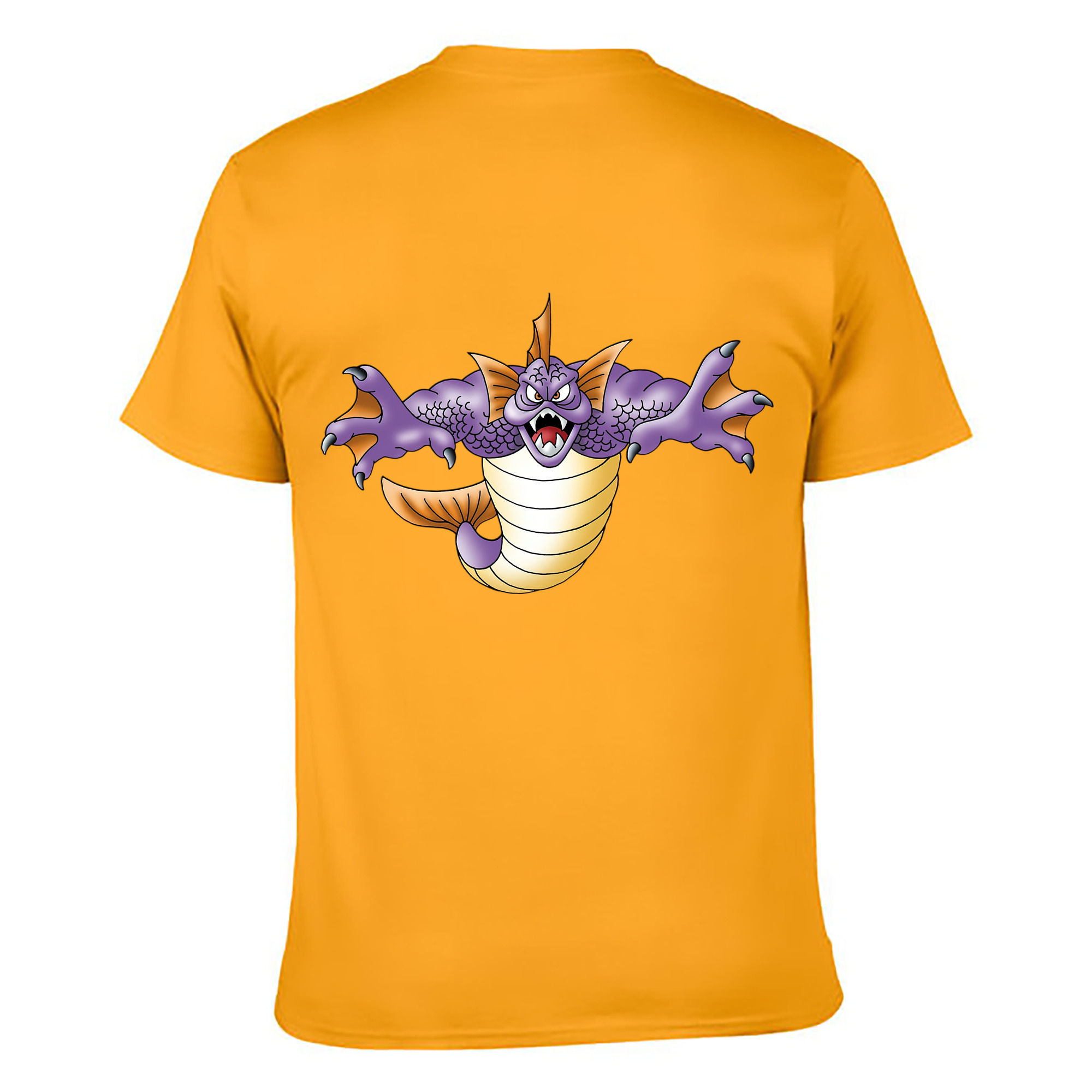 （画像用） ドラゴンクエスト Doragon Kuesuto Dragon Quest レディース半袖Tシャツ(バックプリント)