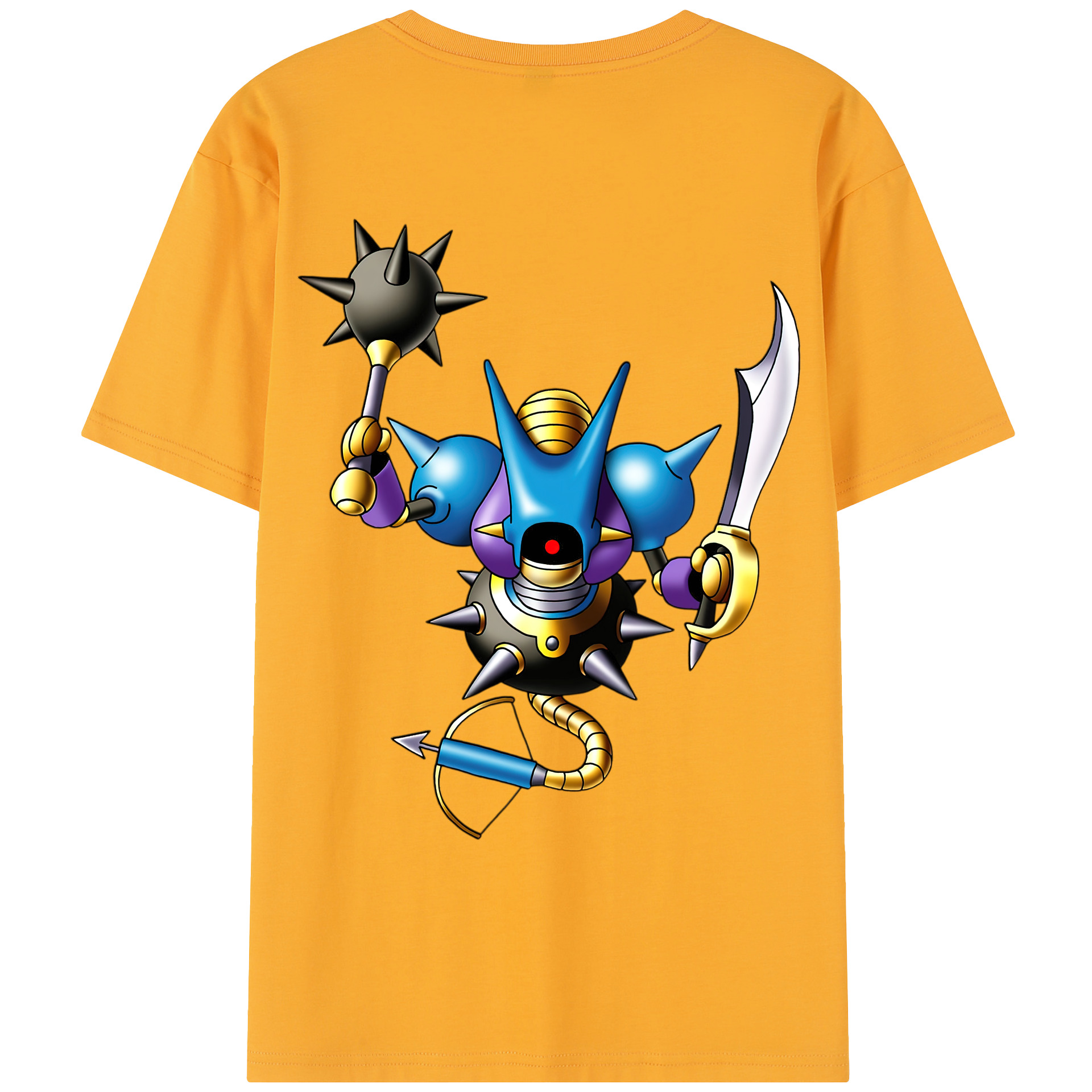 （画像用） ドラゴンクエスト Doragon Kuesuto Dragon Quest レディース半袖Tシャツ(バックプリント)