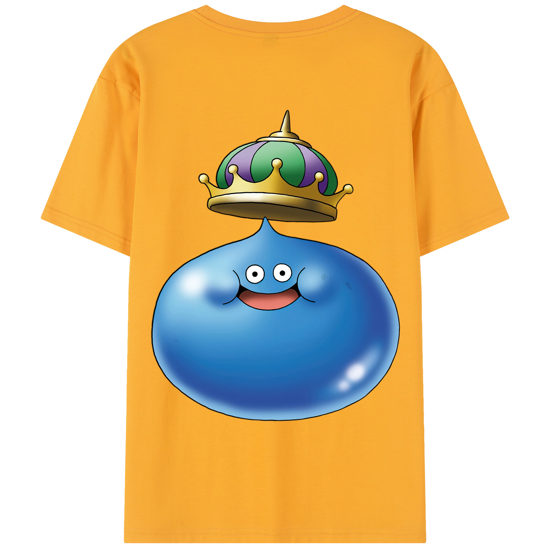 （画像用） ドラゴンクエスト Doragon Kuesuto Dragon Quest レディース半袖Tシャツ(バックプリント)