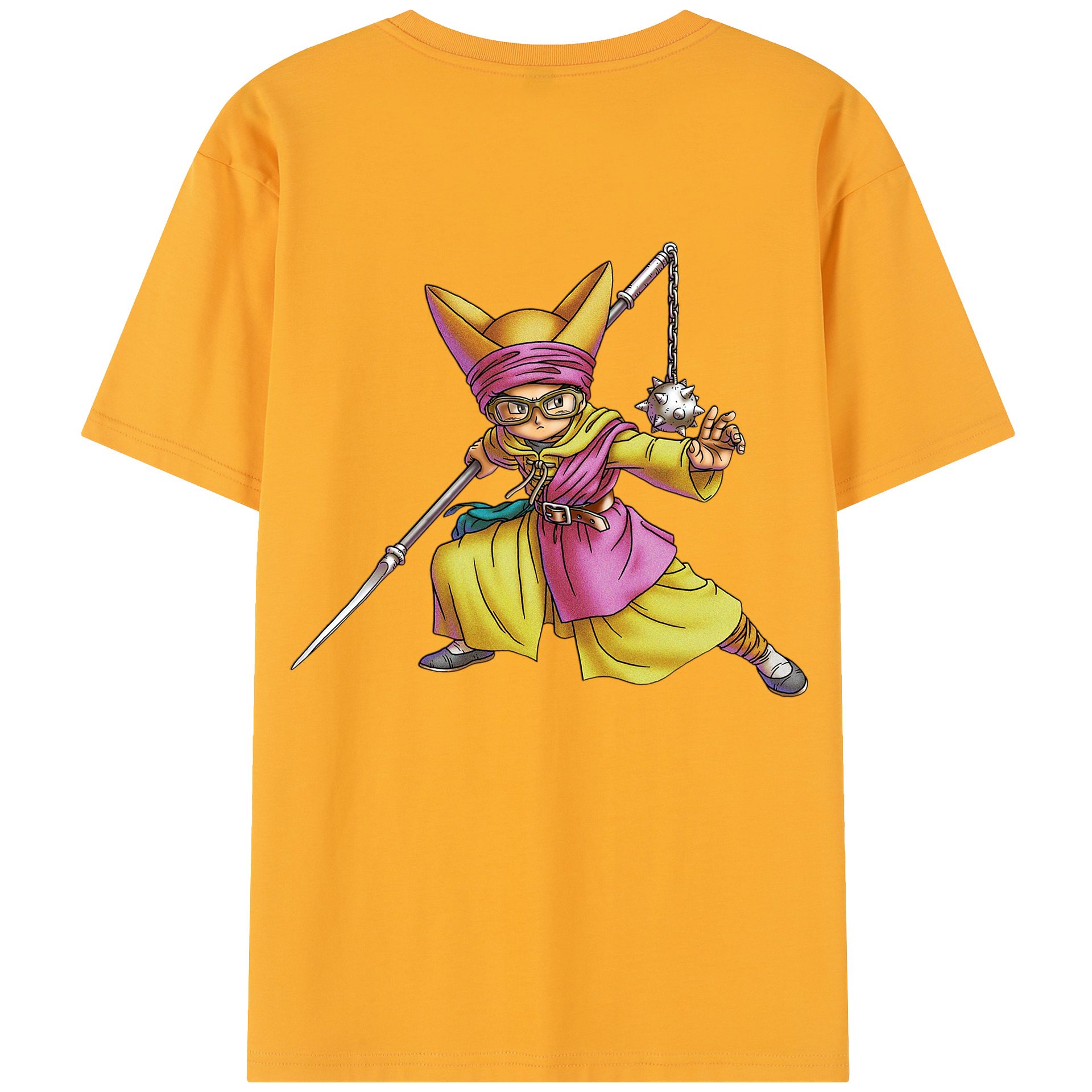 （画像用） ドラゴンクエスト Doragon Kuesuto Dragon Quest レディース半袖Tシャツ(バックプリント)