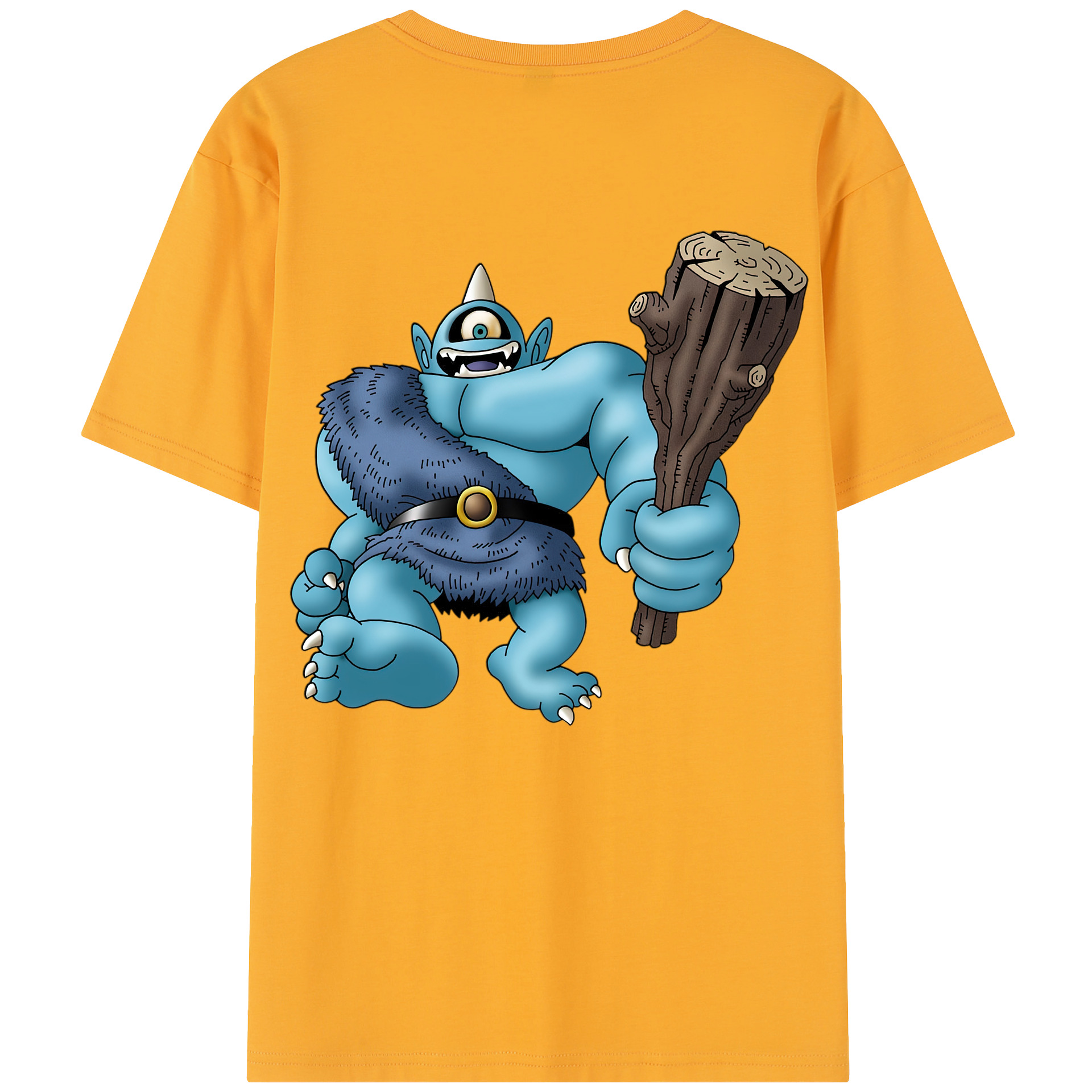 （画像用） ドラゴンクエスト Doragon Kuesuto Dragon Quest レディース半袖Tシャツ(バックプリント)