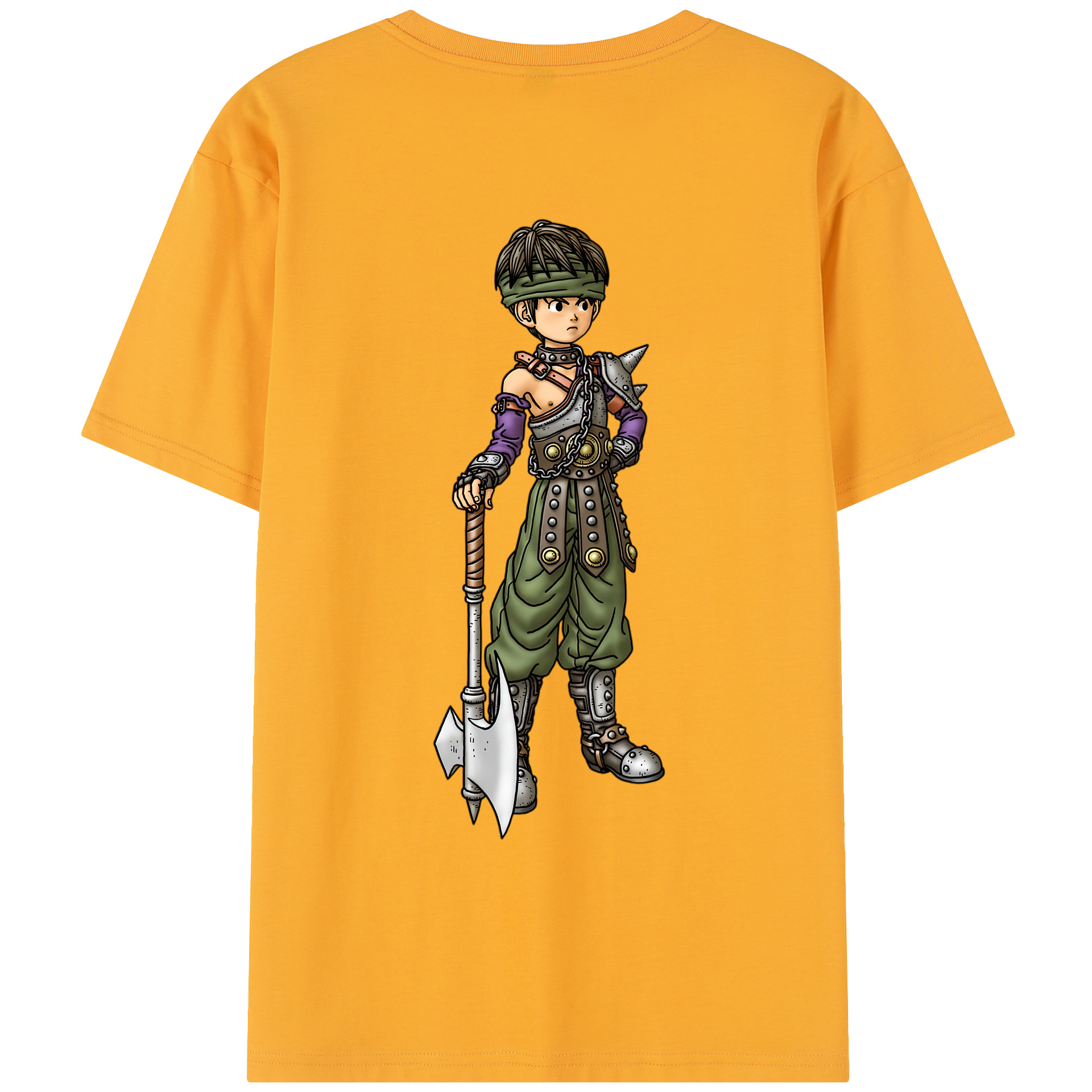 （画像用） ドラゴンクエスト Doragon Kuesuto Dragon Quest レディース半袖Tシャツ(バックプリント)