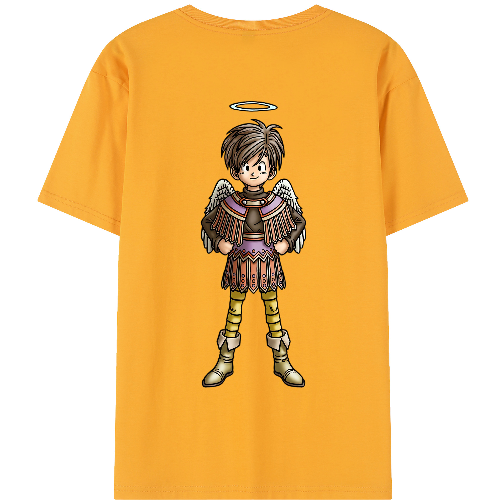 （画像用） ドラゴンクエスト Doragon Kuesuto Dragon Quest レディース半袖Tシャツ(バックプリント)