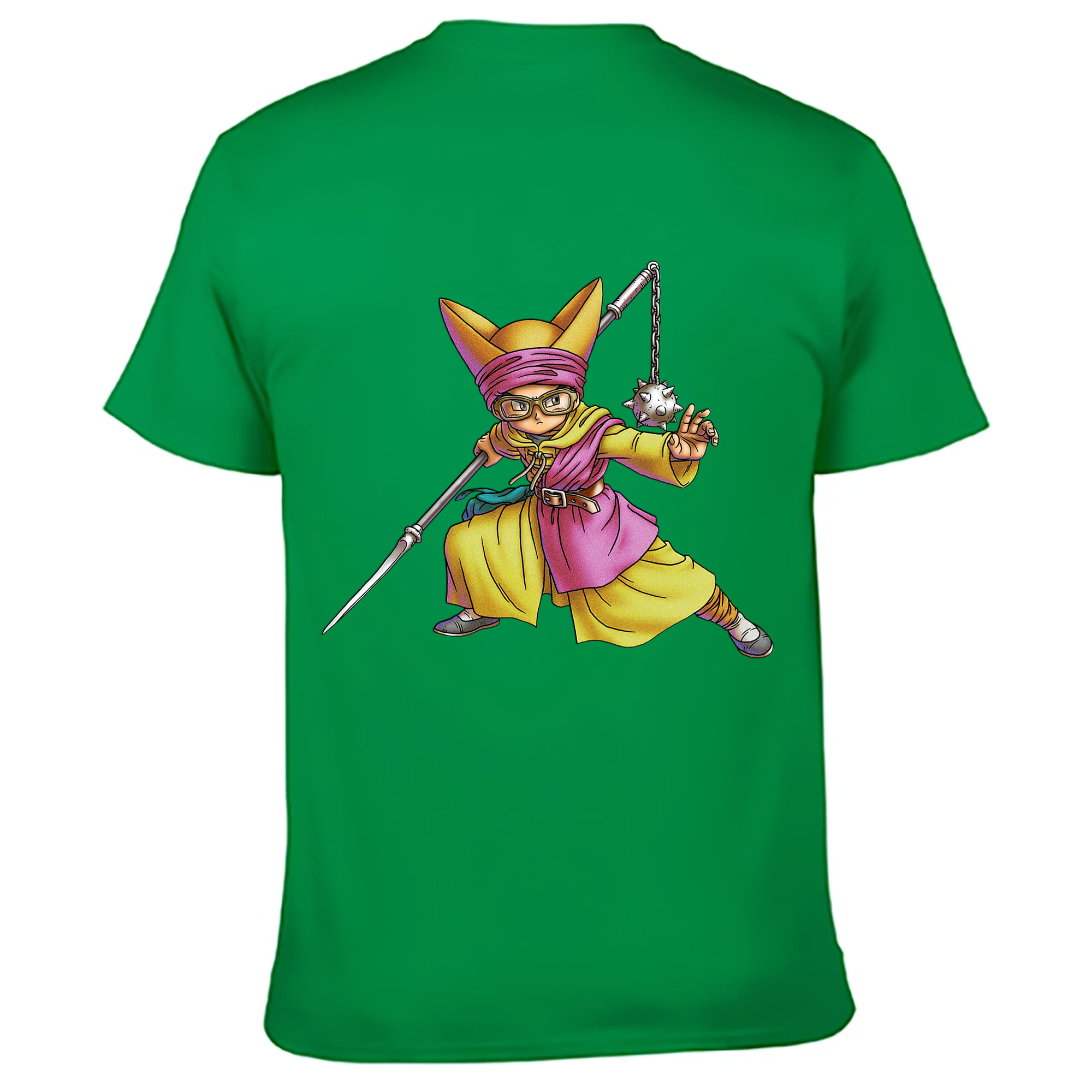 （画像用） ドラゴンクエスト Doragon Kuesuto Dragon Quest レディース半袖Tシャツ(バックプリント)