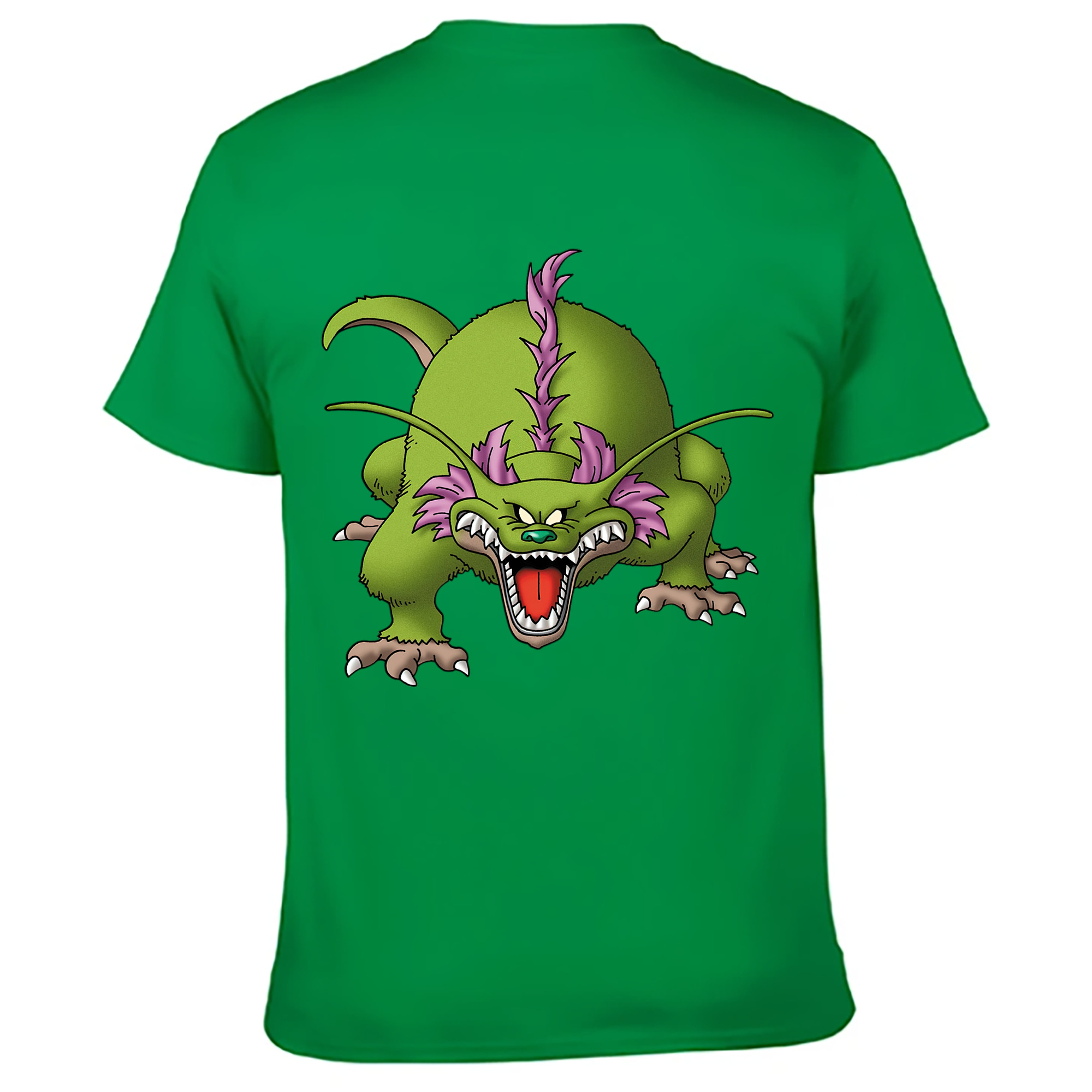 （画像用） ドラゴンクエスト Doragon Kuesuto Dragon Quest レディース半袖Tシャツ(バックプリント)