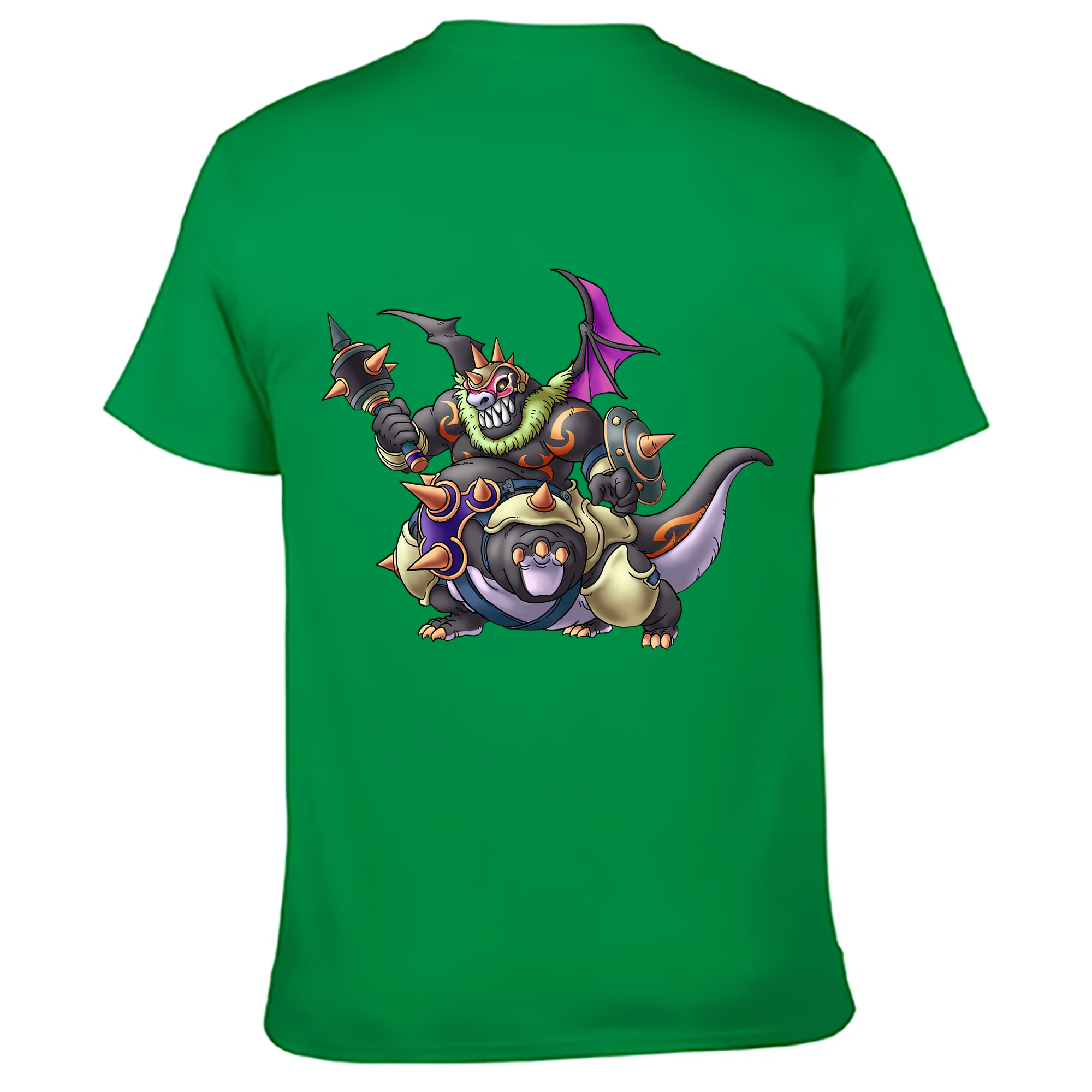 （画像用） ドラゴンクエスト Doragon Kuesuto Dragon Quest レディース半袖Tシャツ(バックプリント)