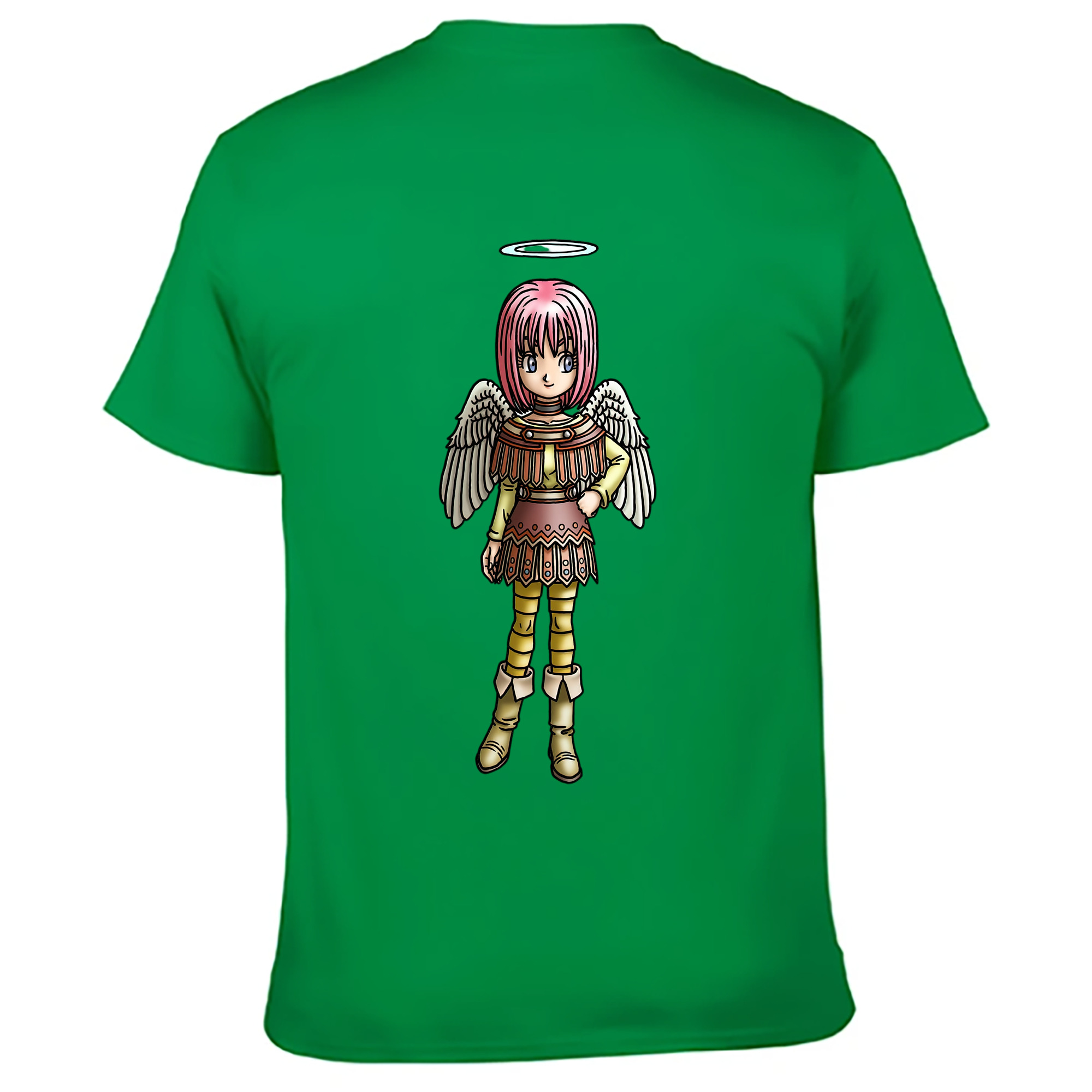 （画像用） ドラゴンクエスト Doragon Kuesuto Dragon Quest レディース半袖Tシャツ(バックプリント)