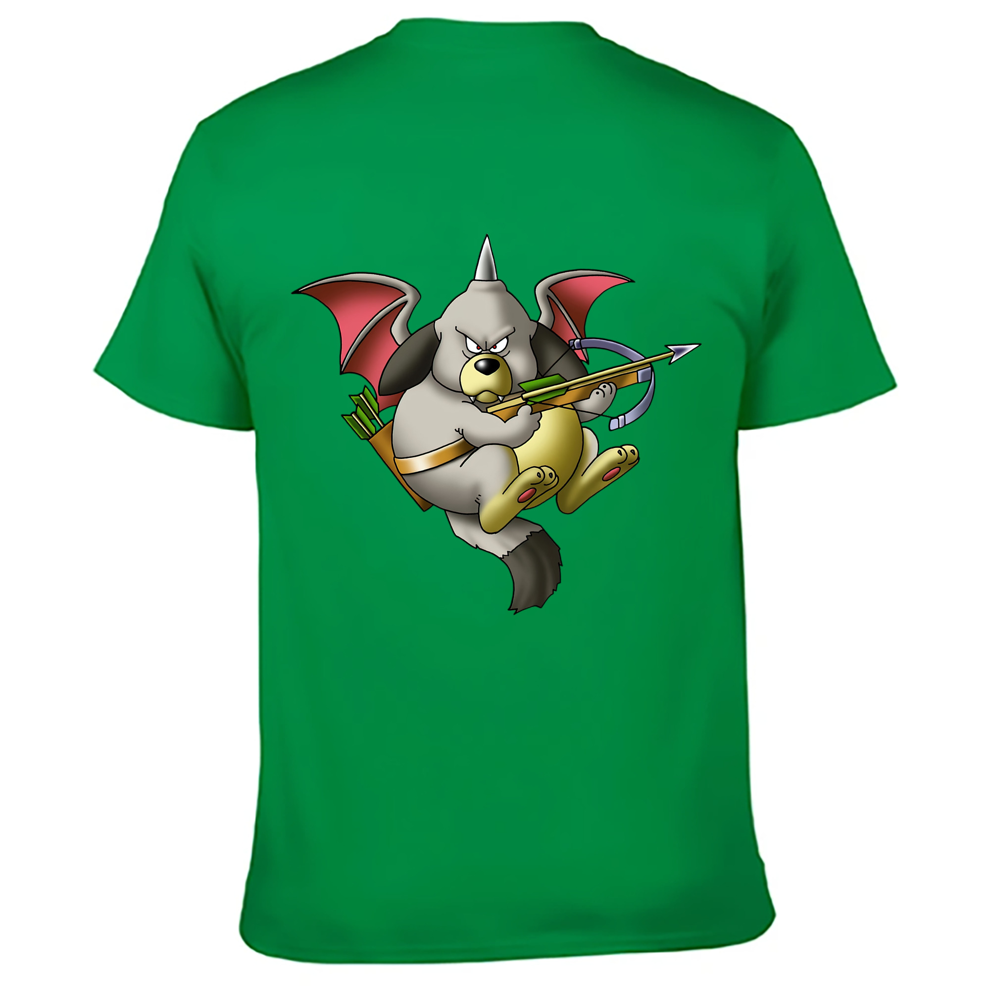 （画像用） ドラゴンクエスト Doragon Kuesuto Dragon Quest レディース半袖Tシャツ(バックプリント)