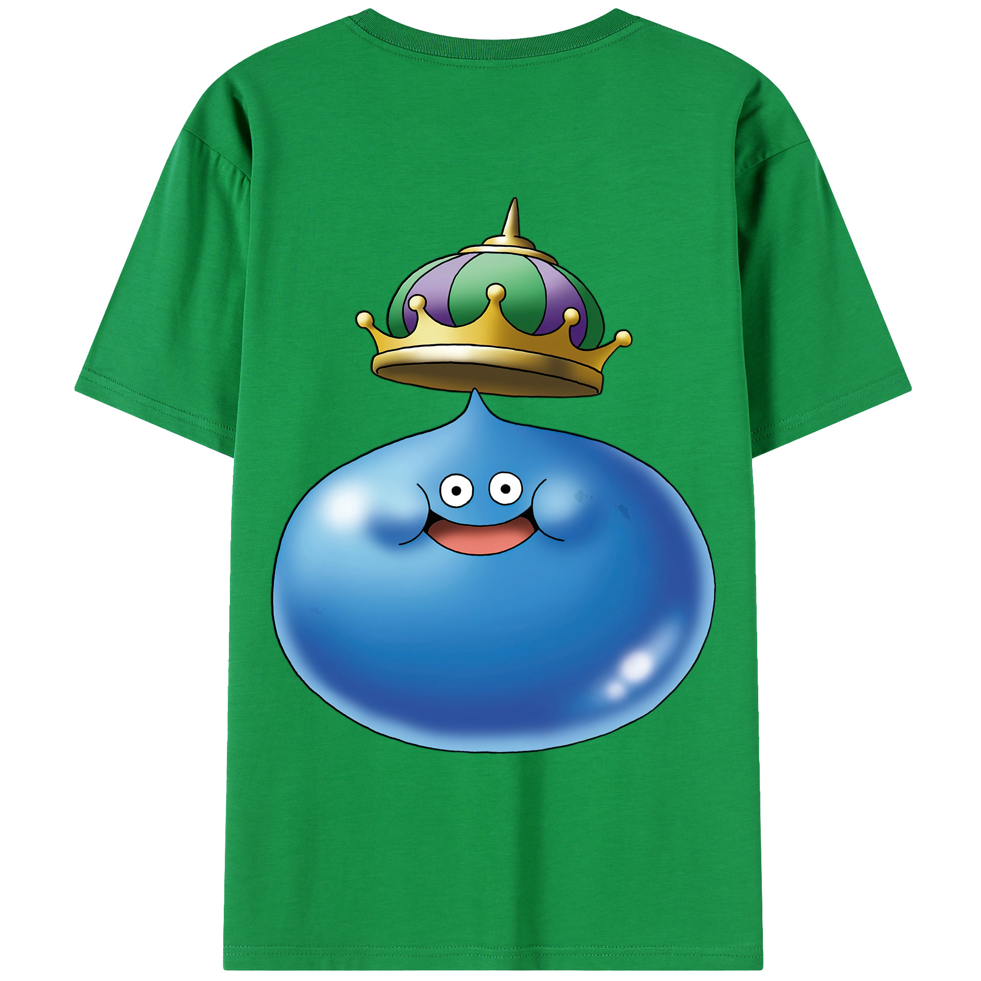 （画像用） ドラゴンクエスト Doragon Kuesuto Dragon Quest レディース半袖Tシャツ(バックプリント)