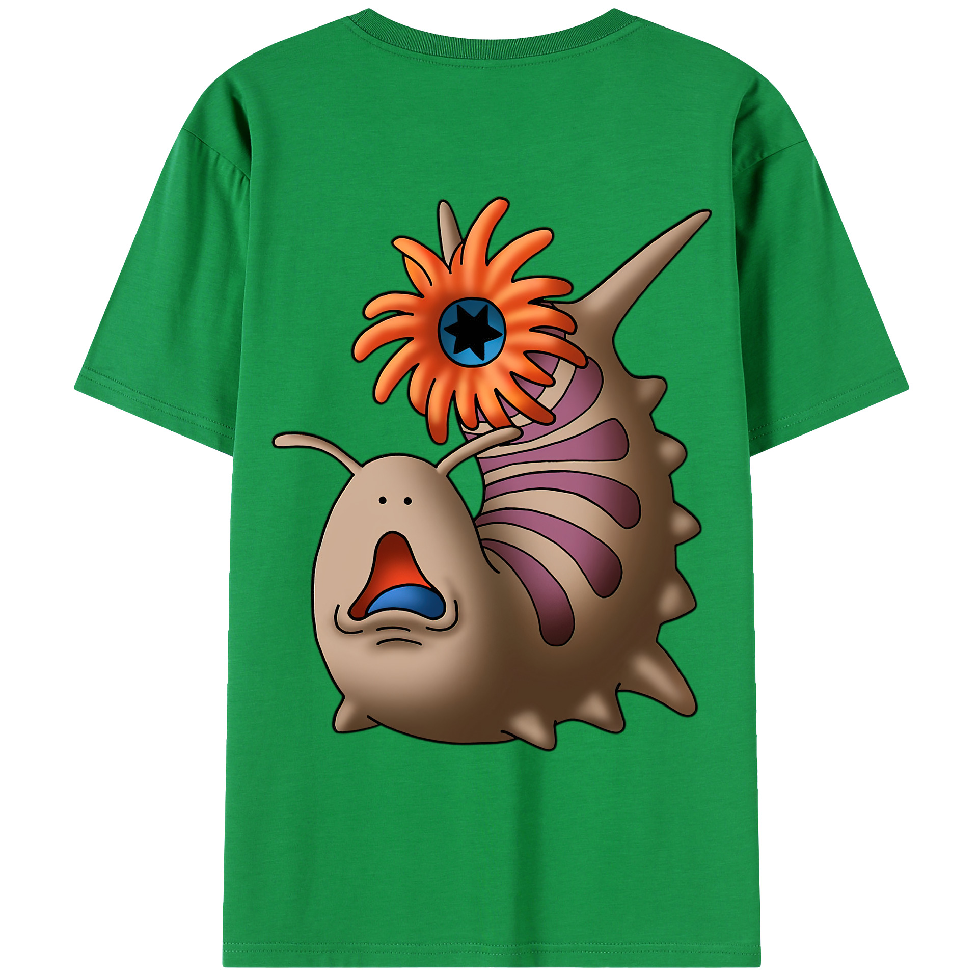 （画像用） ドラゴンクエスト Doragon Kuesuto Dragon Quest レディース半袖Tシャツ(バックプリント)