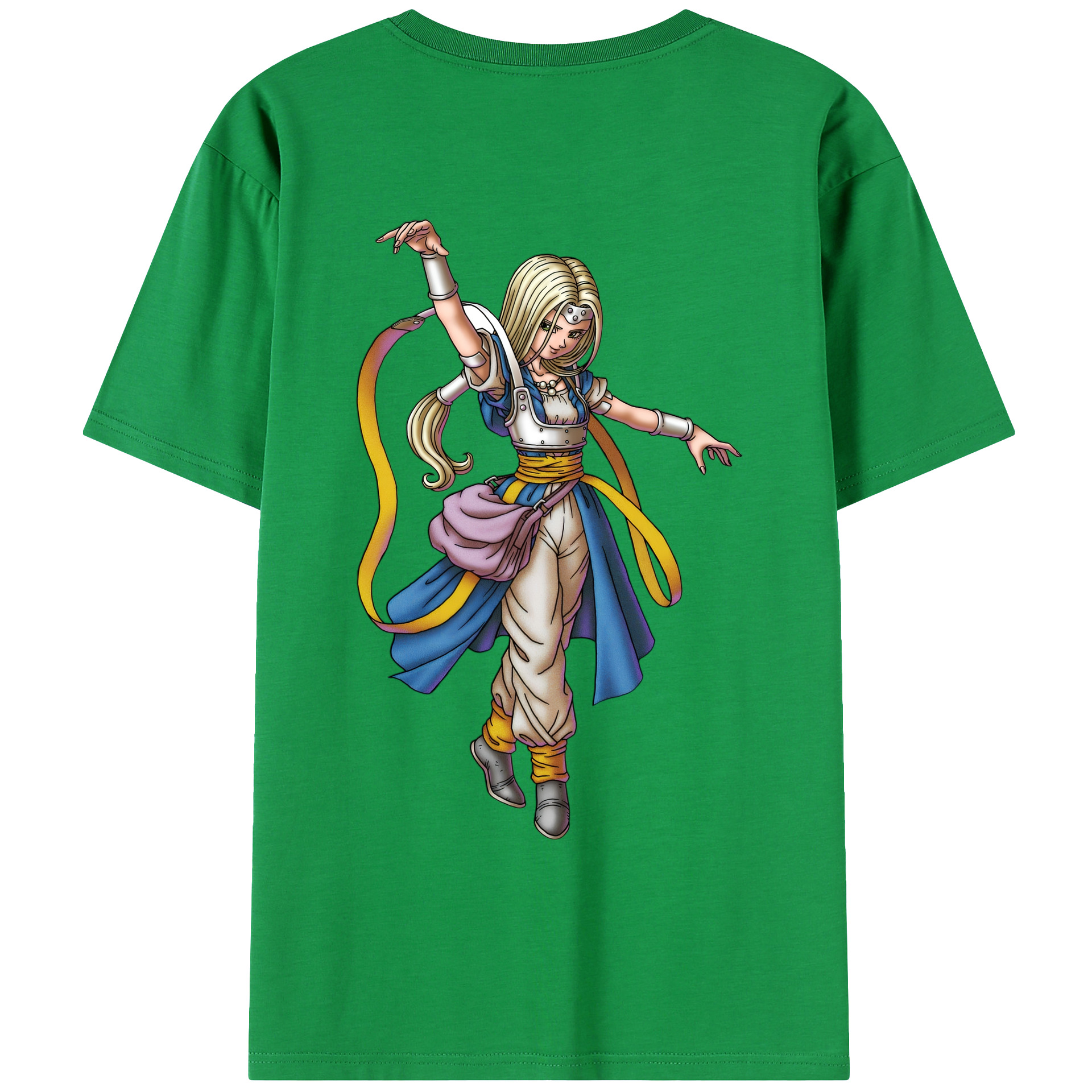 （画像用） ドラゴンクエスト Doragon Kuesuto Dragon Quest レディース半袖Tシャツ(バックプリント)