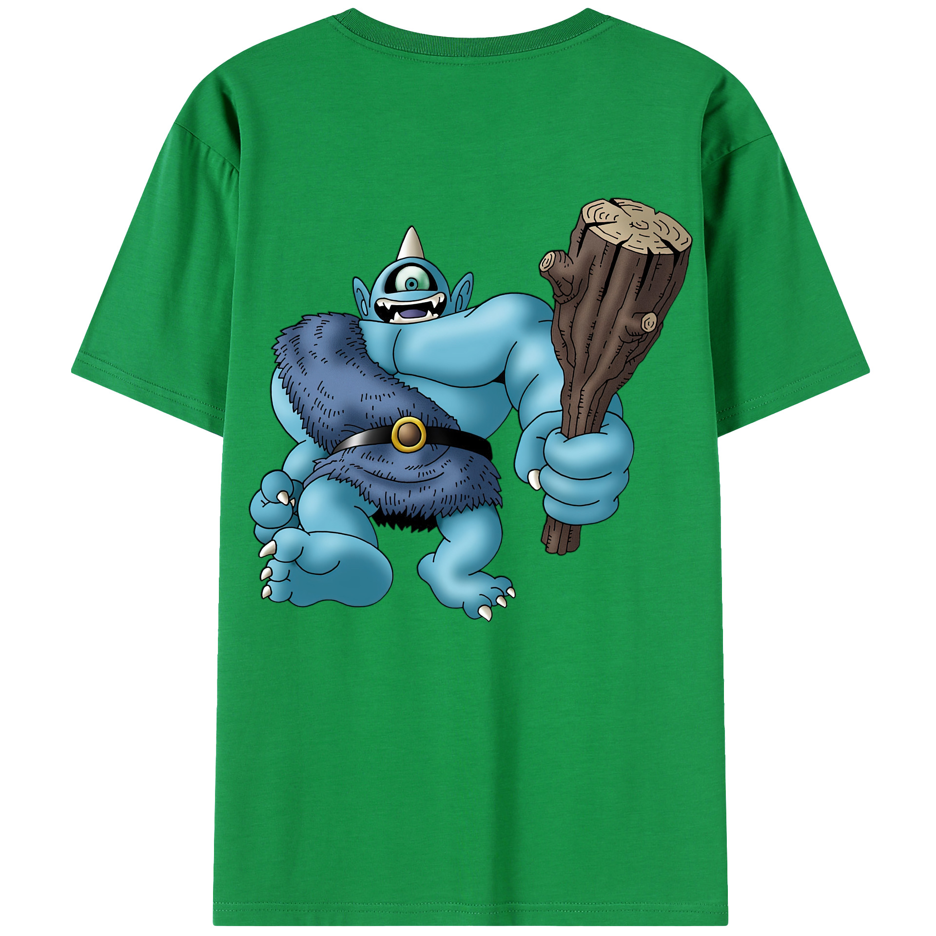 （画像用） ドラゴンクエスト Doragon Kuesuto Dragon Quest レディース半袖Tシャツ(バックプリント)