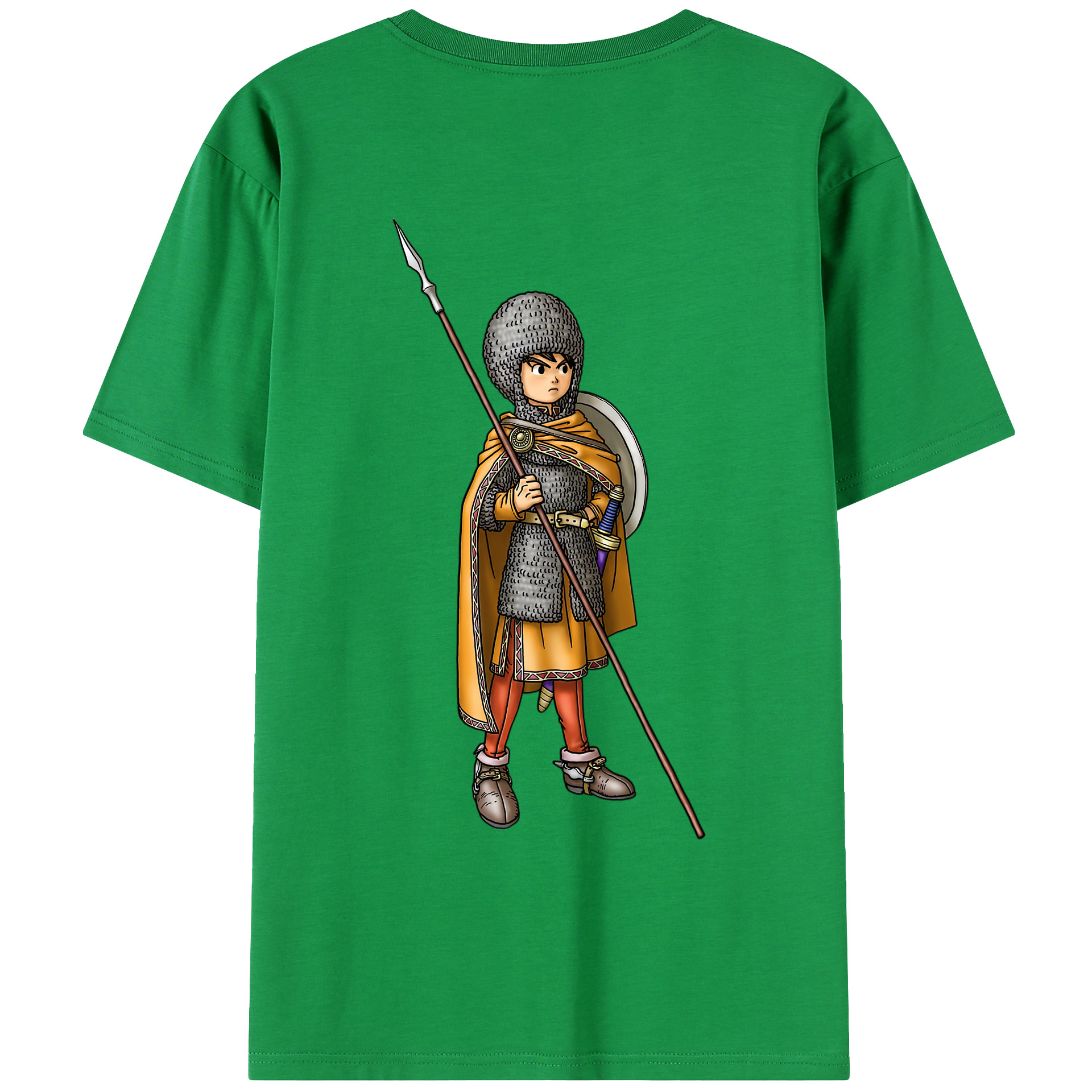 （画像用） ドラゴンクエスト Doragon Kuesuto Dragon Quest レディース半袖Tシャツ(バックプリント)
