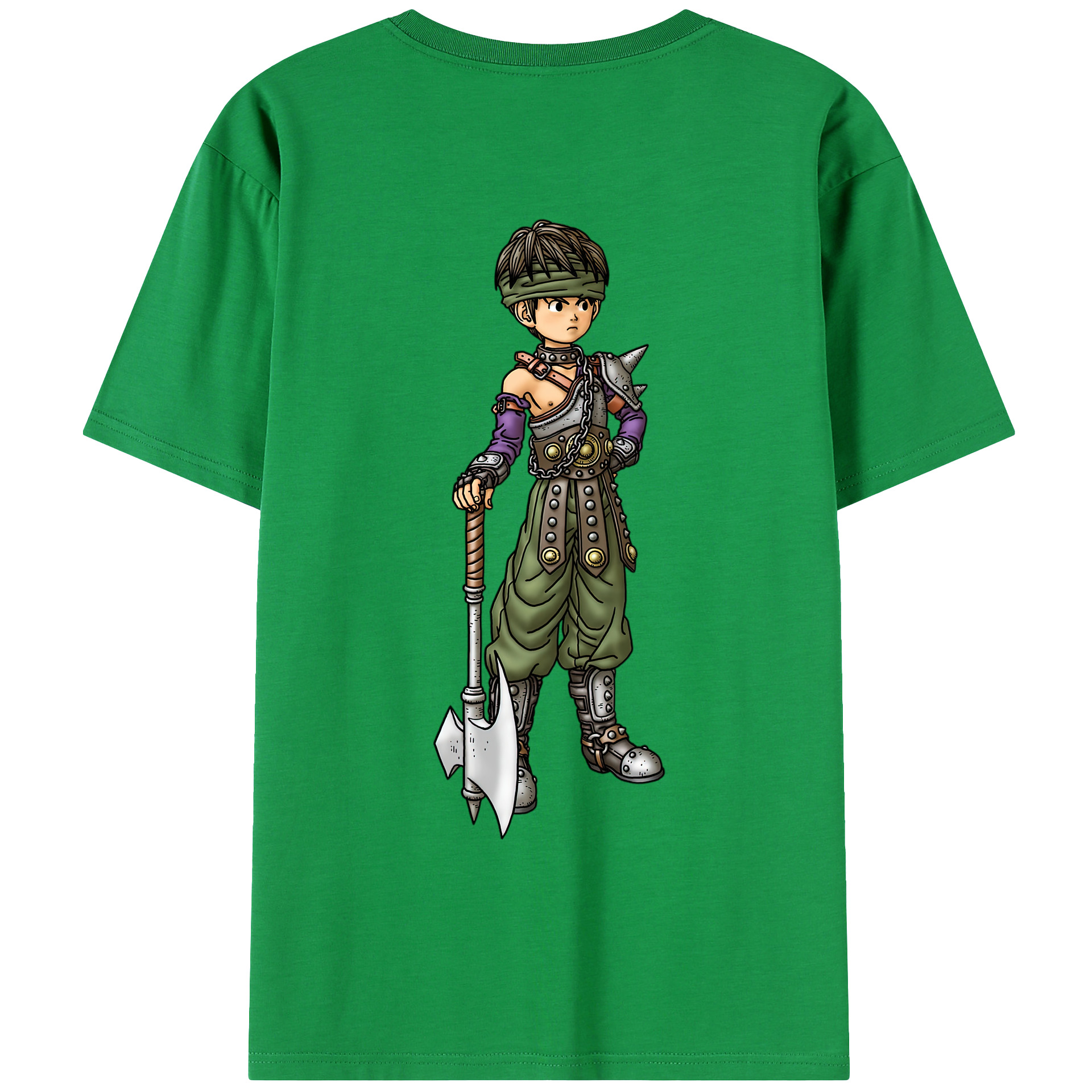 （画像用） ドラゴンクエスト Doragon Kuesuto Dragon Quest レディース半袖Tシャツ(バックプリント)