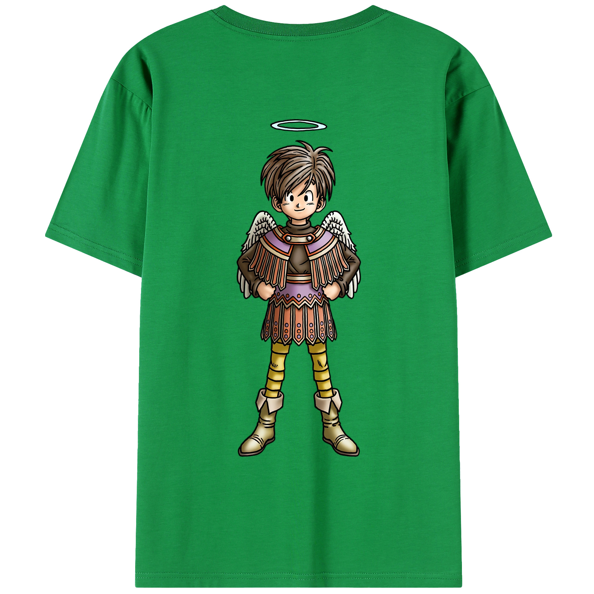 （画像用） ドラゴンクエスト Doragon Kuesuto Dragon Quest レディース半袖Tシャツ(バックプリント)