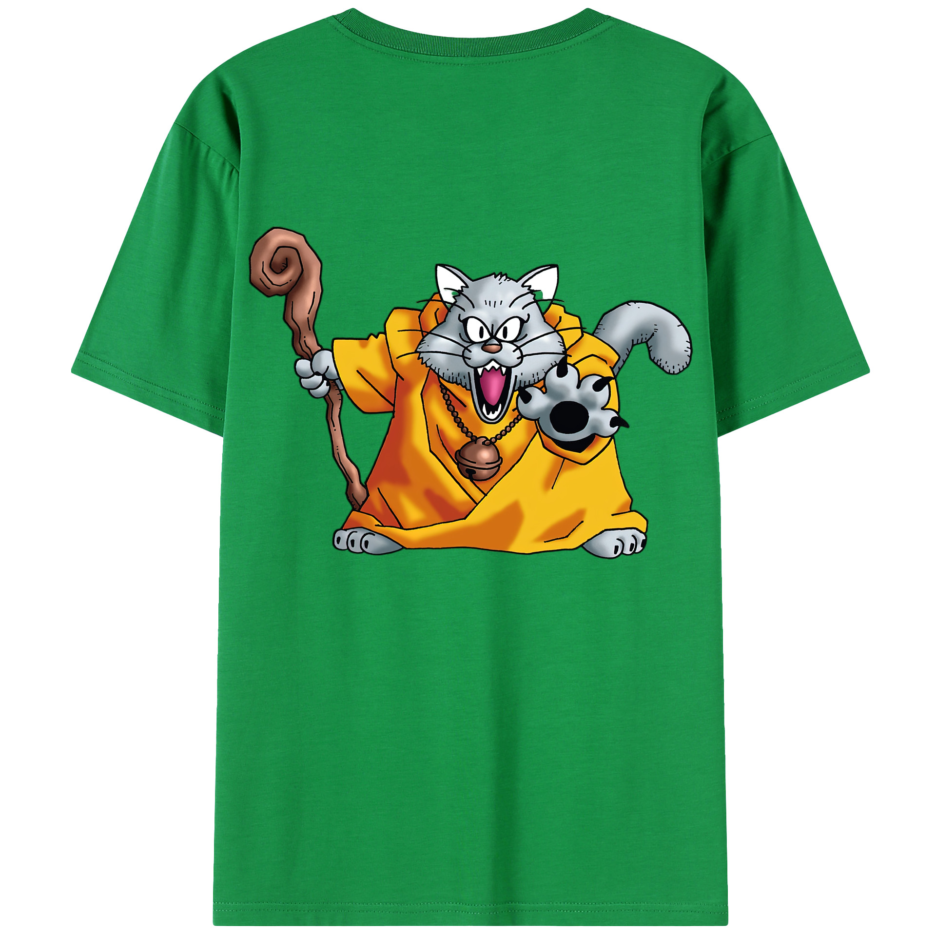 （画像用） ドラゴンクエスト Doragon Kuesuto Dragon Quest レディース半袖Tシャツ(バックプリント)