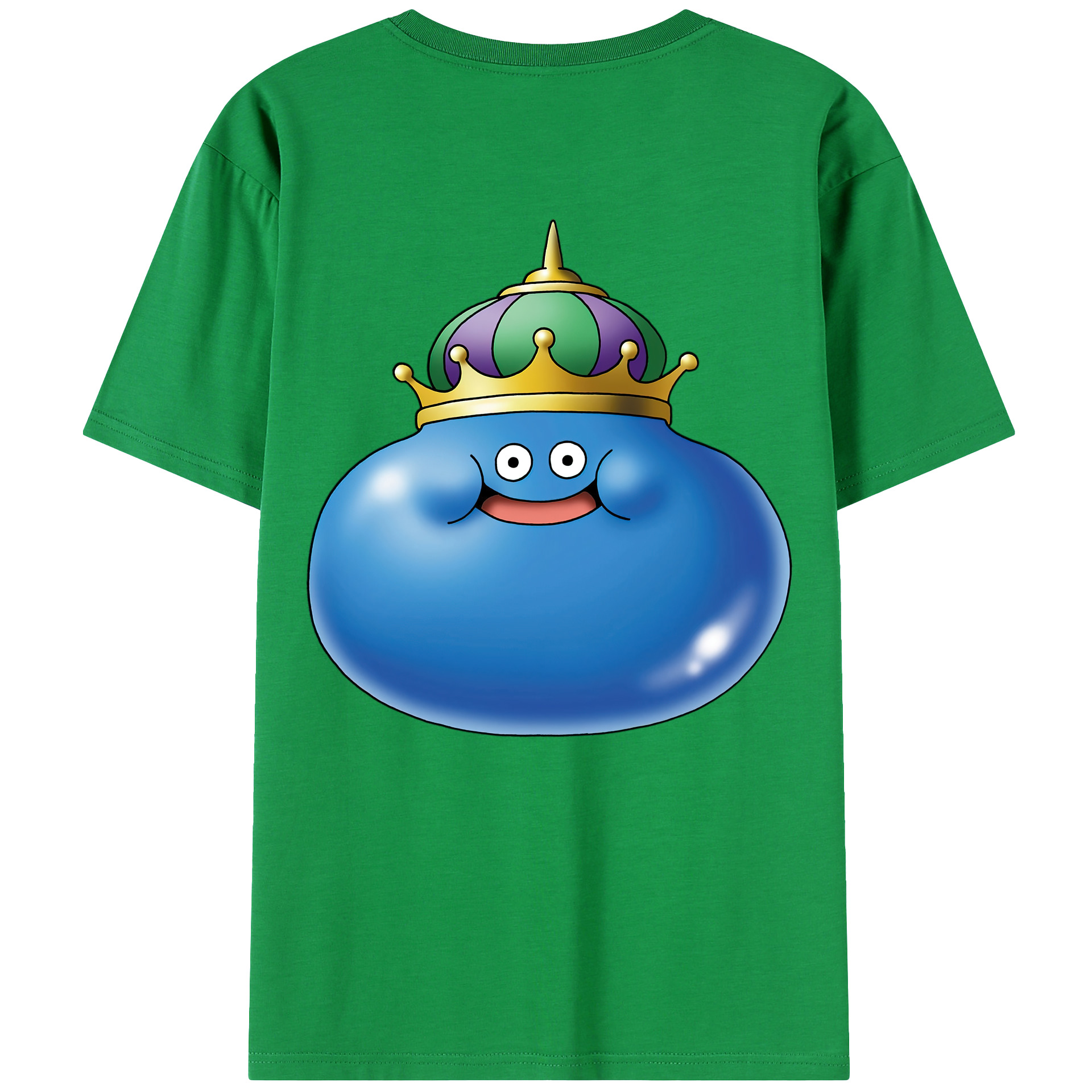 （画像用） ドラゴンクエスト Doragon Kuesuto Dragon Quest レディース半袖Tシャツ(バックプリント)