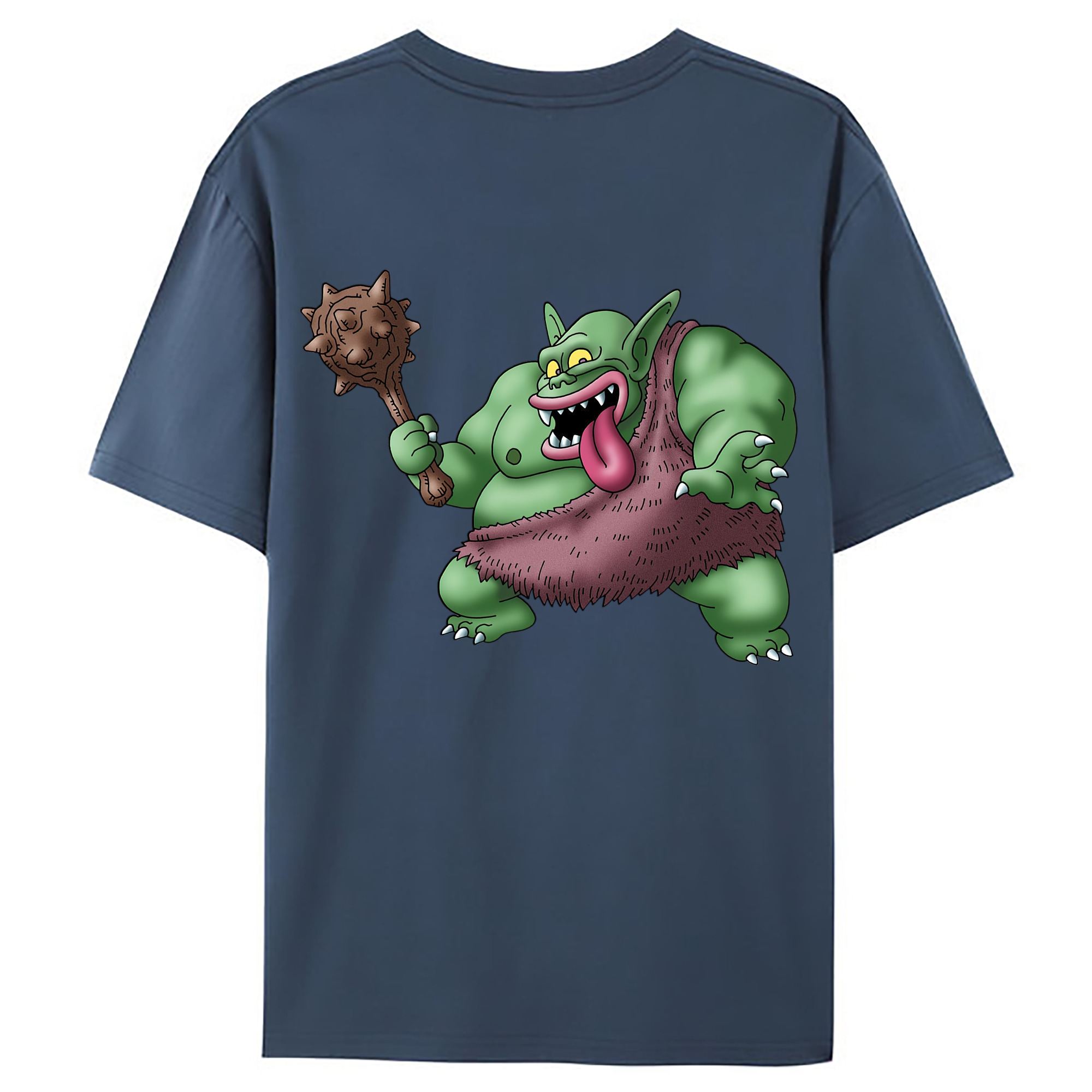（画像用） ドラゴンクエスト Doragon Kuesuto Dragon Quest レディース半袖Tシャツ(バックプリント)