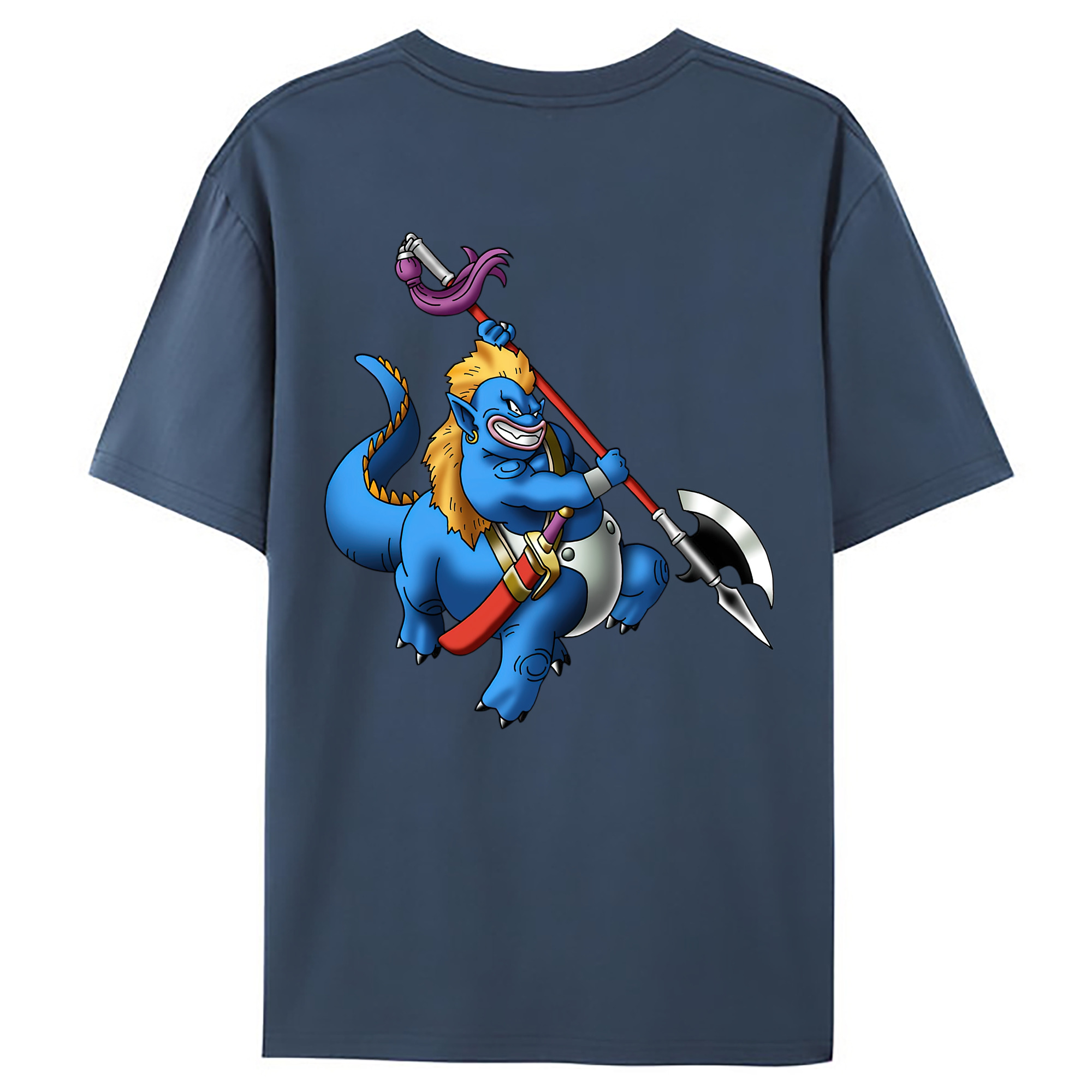 （画像用） ドラゴンクエスト Doragon Kuesuto Dragon Quest レディース半袖Tシャツ(バックプリント)