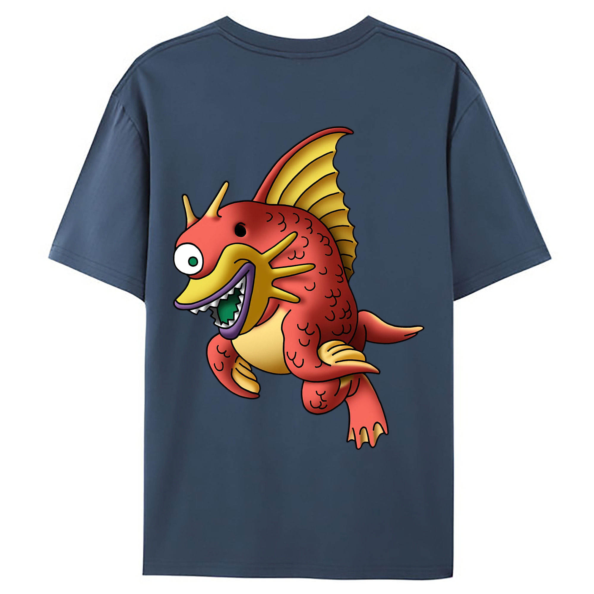 （画像用） ドラゴンクエスト Doragon Kuesuto Dragon Quest レディース半袖Tシャツ(バックプリント)