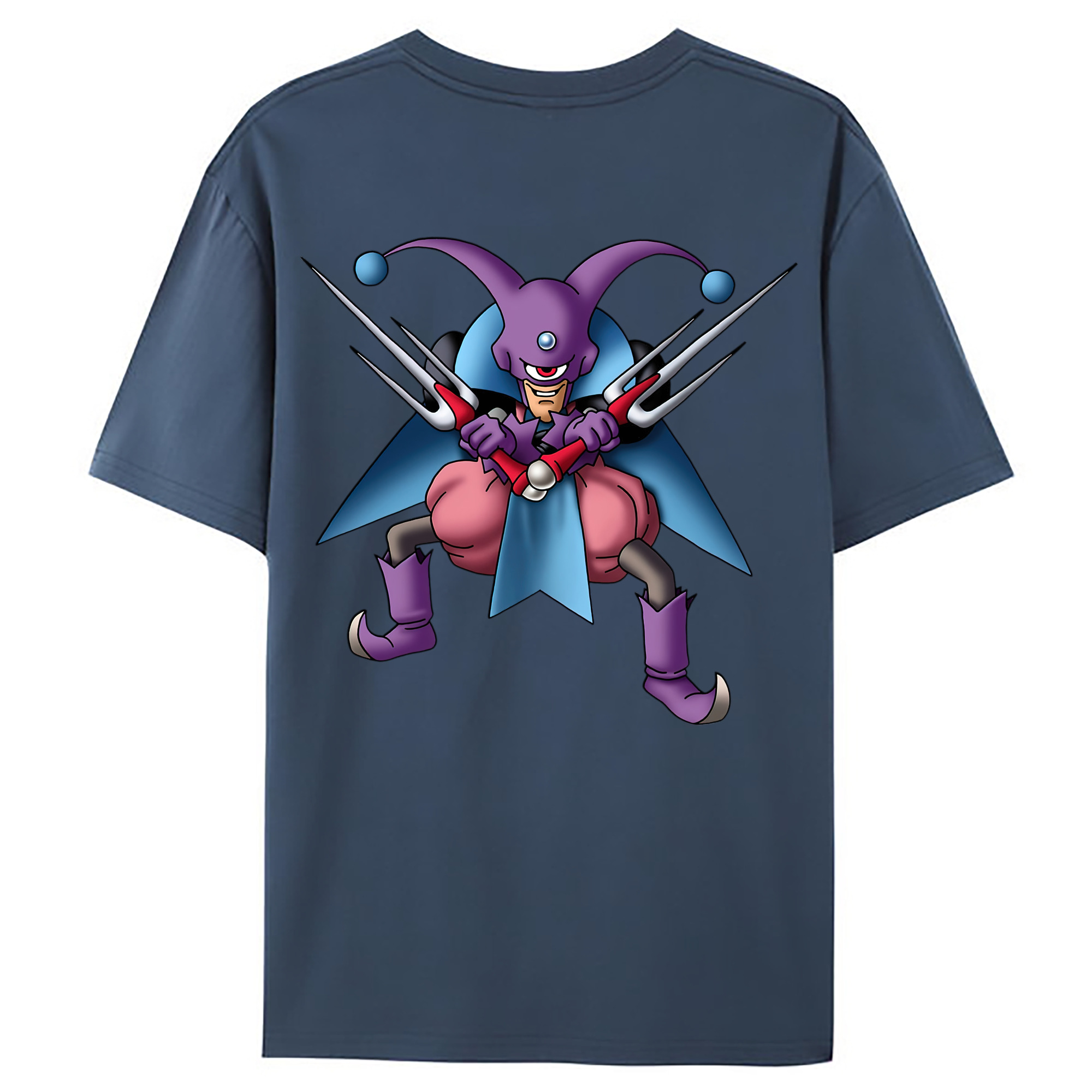 （画像用） ドラゴンクエスト Doragon Kuesuto Dragon Quest レディース半袖Tシャツ(バックプリント)