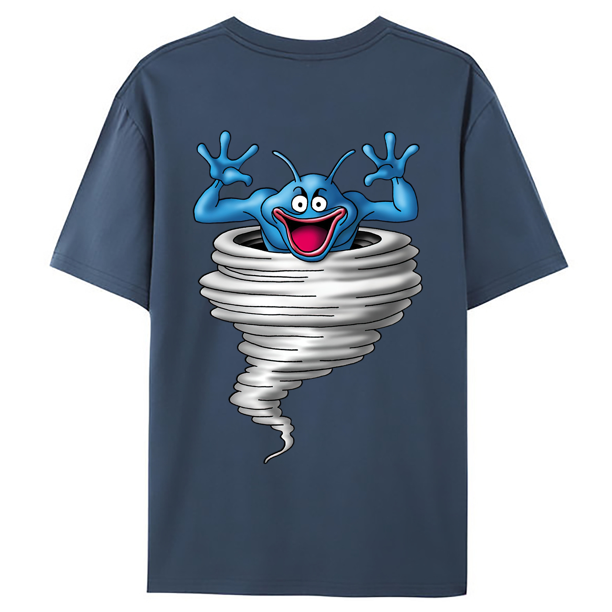 （画像用） ドラゴンクエスト Doragon Kuesuto Dragon Quest レディース半袖Tシャツ(バックプリント)