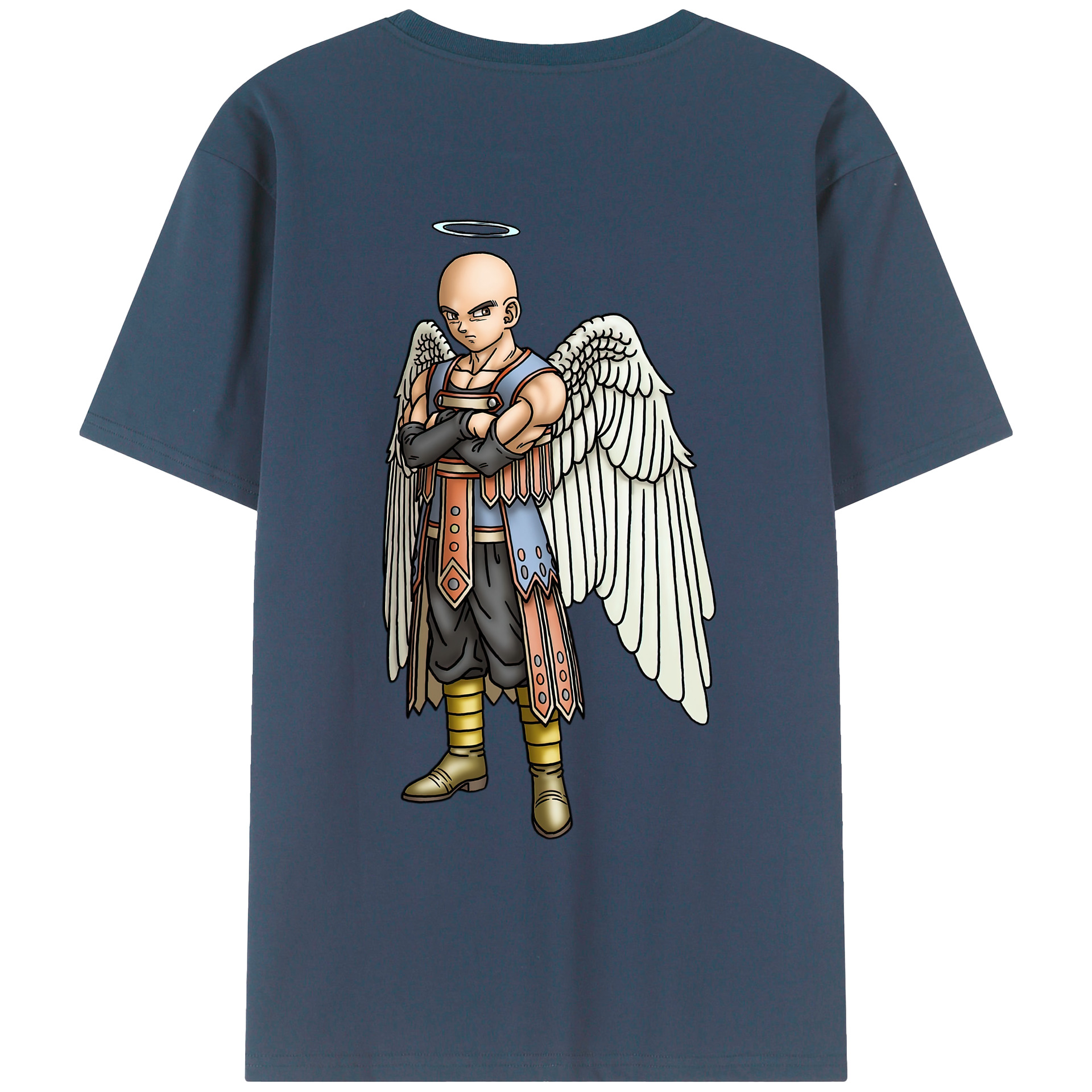 （画像用） ドラゴンクエスト Doragon Kuesuto Dragon Quest レディース半袖Tシャツ(バックプリント)
