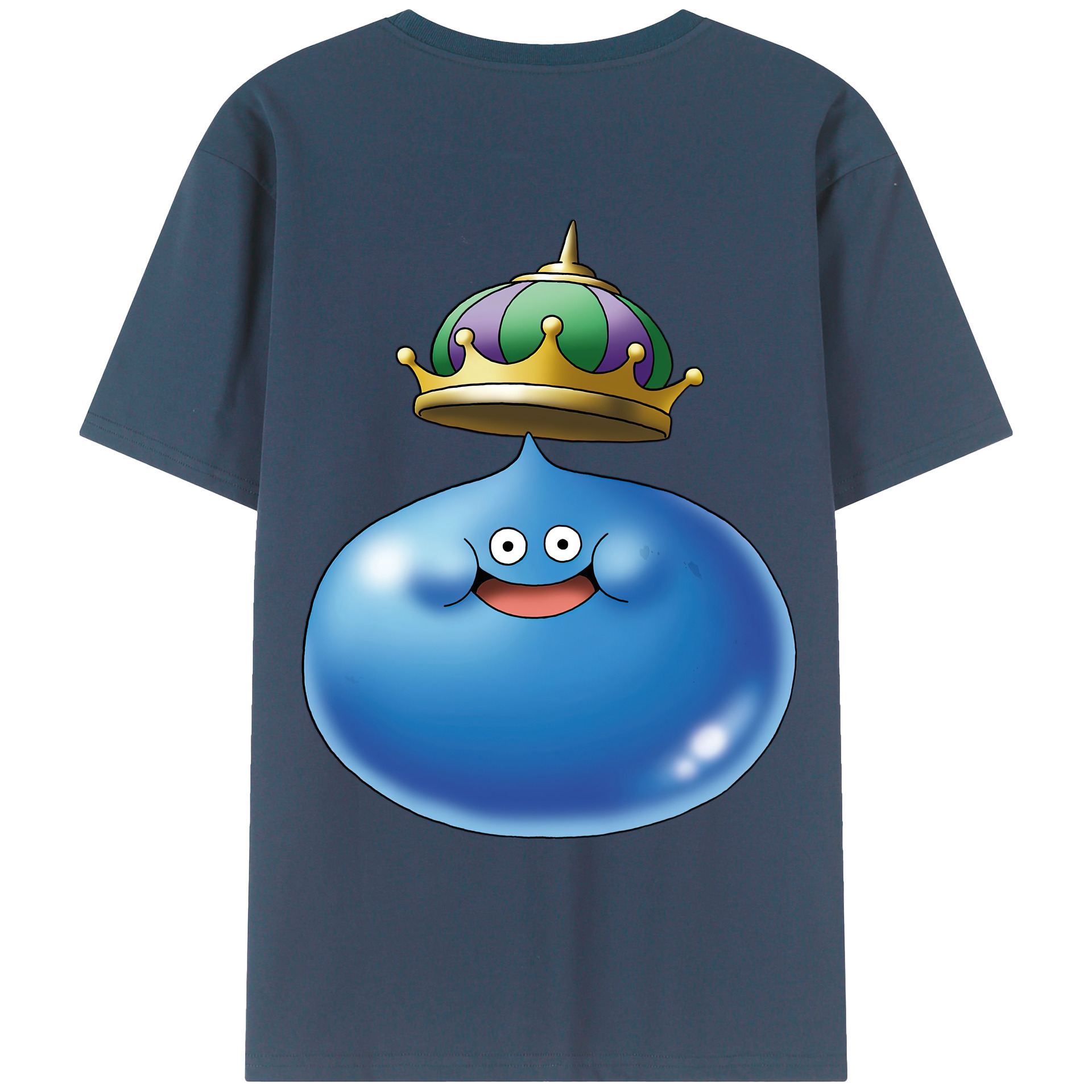 （画像用） ドラゴンクエスト Doragon Kuesuto Dragon Quest レディース半袖Tシャツ(バックプリント)