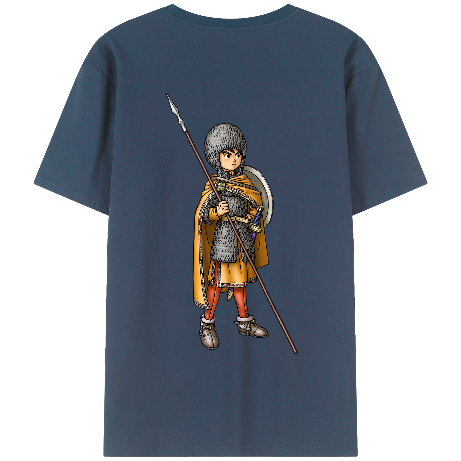 （画像用） ドラゴンクエスト Doragon Kuesuto Dragon Quest レディース半袖Tシャツ(バックプリント)
