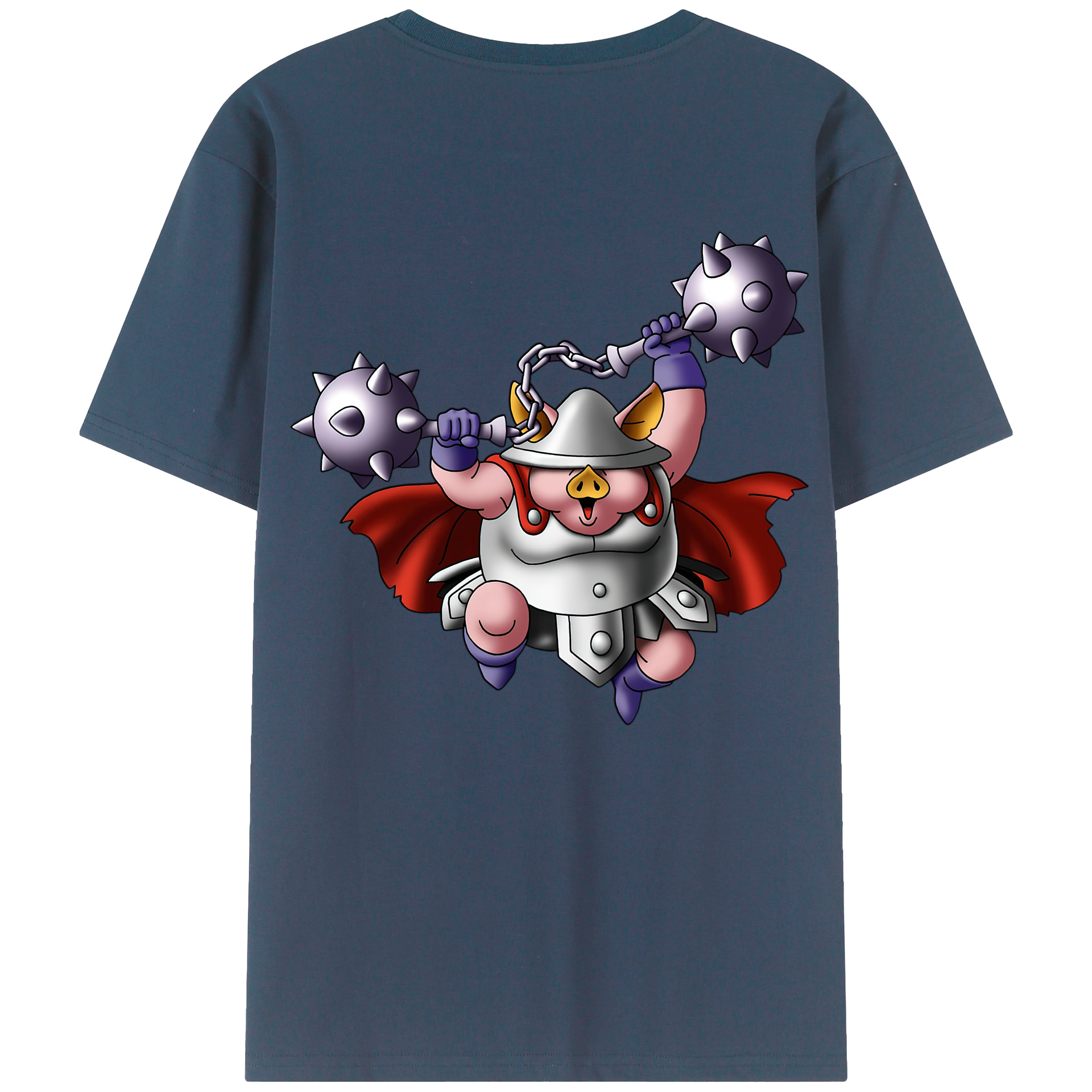 （画像用） ドラゴンクエスト Doragon Kuesuto Dragon Quest レディース半袖Tシャツ(バックプリント)