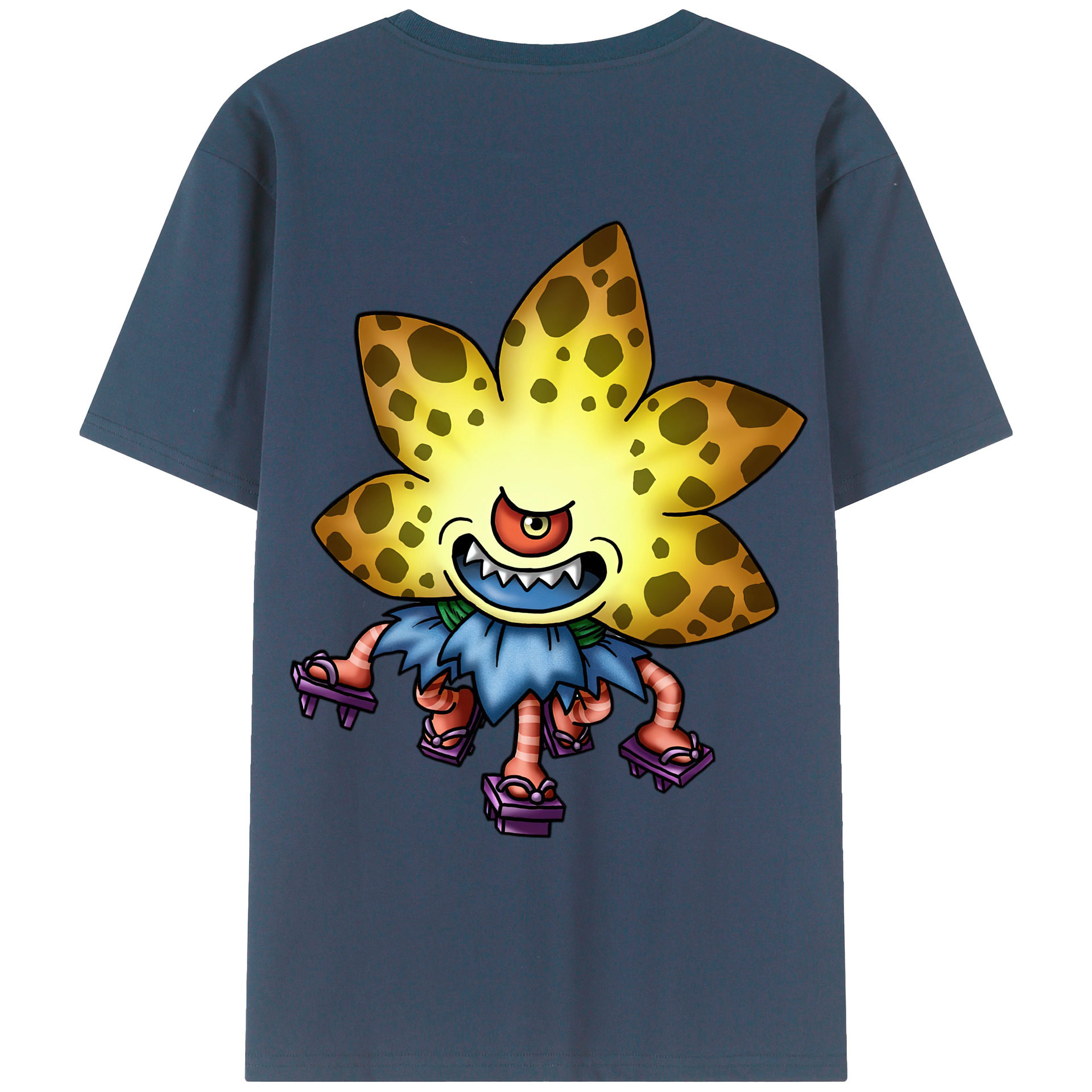 （画像用） ドラゴンクエスト Doragon Kuesuto Dragon Quest レディース半袖Tシャツ(バックプリント)