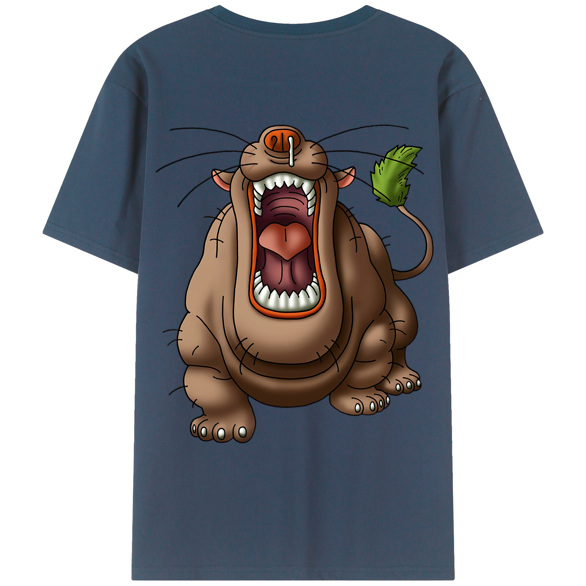 （画像用） ドラゴンクエスト Doragon Kuesuto Dragon Quest レディース半袖Tシャツ(バックプリント)