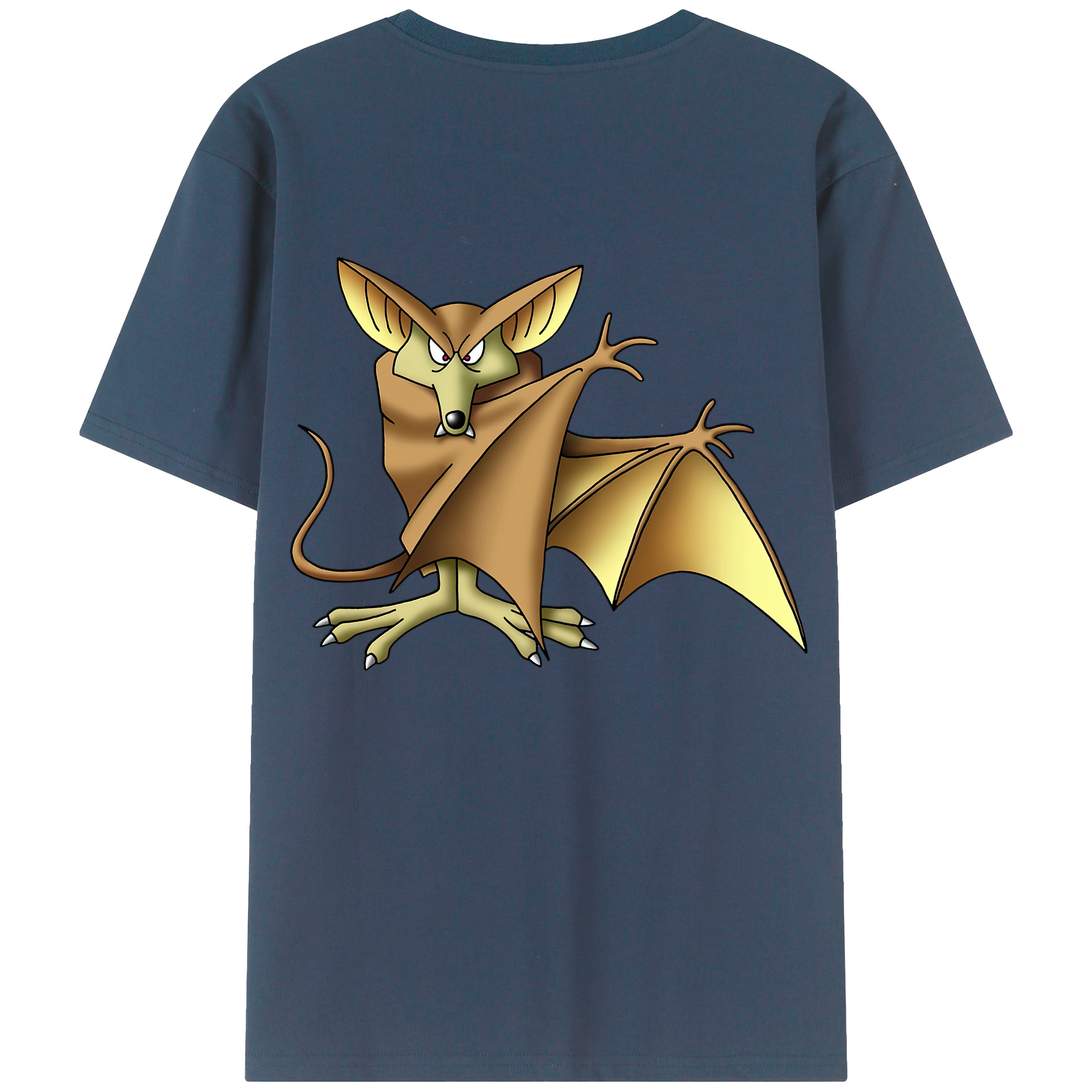 （画像用） ドラゴンクエスト Doragon Kuesuto Dragon Quest レディース半袖Tシャツ(バックプリント)