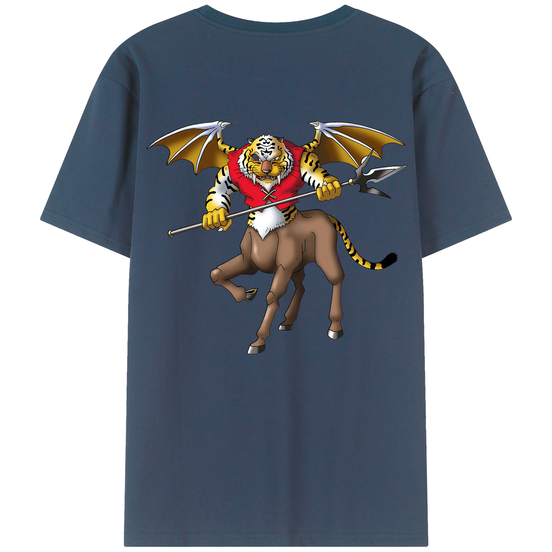 （画像用） ドラゴンクエスト Doragon Kuesuto Dragon Quest レディース半袖Tシャツ(バックプリント)
