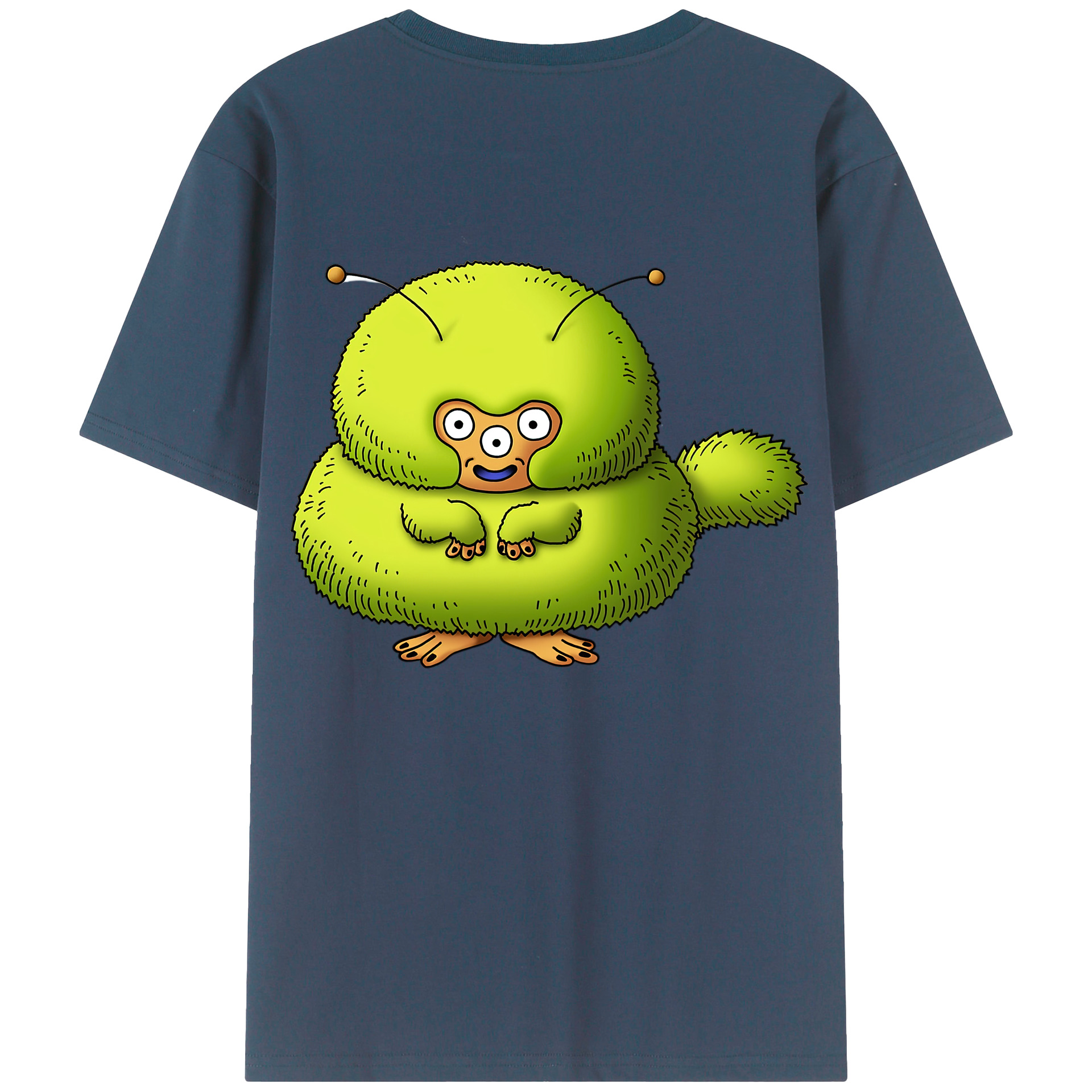 （画像用） ドラゴンクエスト Doragon Kuesuto Dragon Quest レディース半袖Tシャツ(バックプリント)