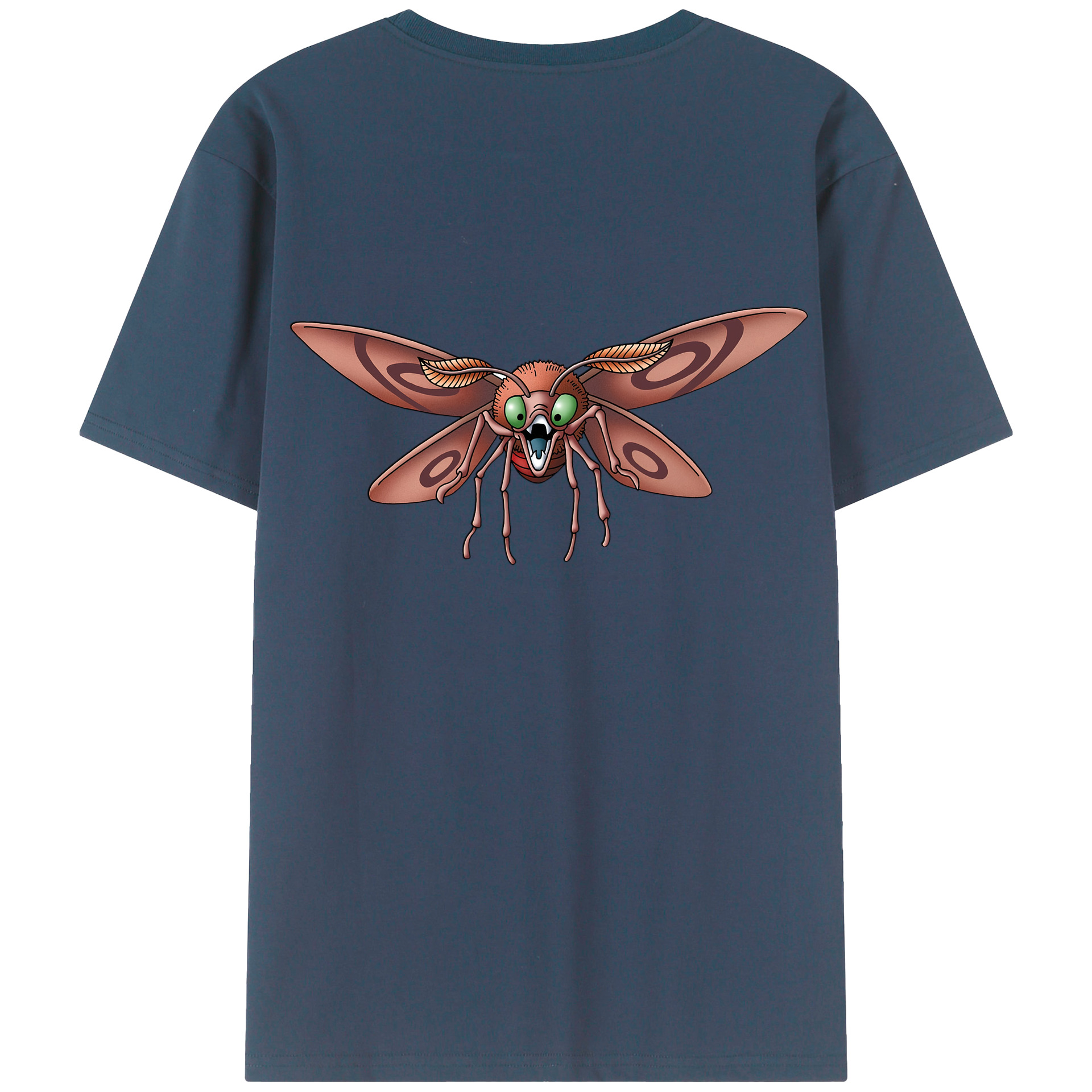 （画像用） ドラゴンクエスト Doragon Kuesuto Dragon Quest レディース半袖Tシャツ(バックプリント)
