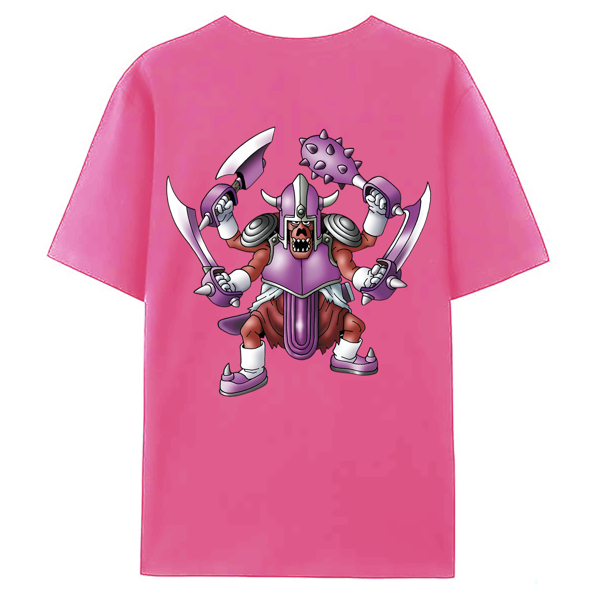 （画像用） ドラゴンクエスト Doragon Kuesuto Dragon Quest レディース半袖Tシャツ(バックプリント)