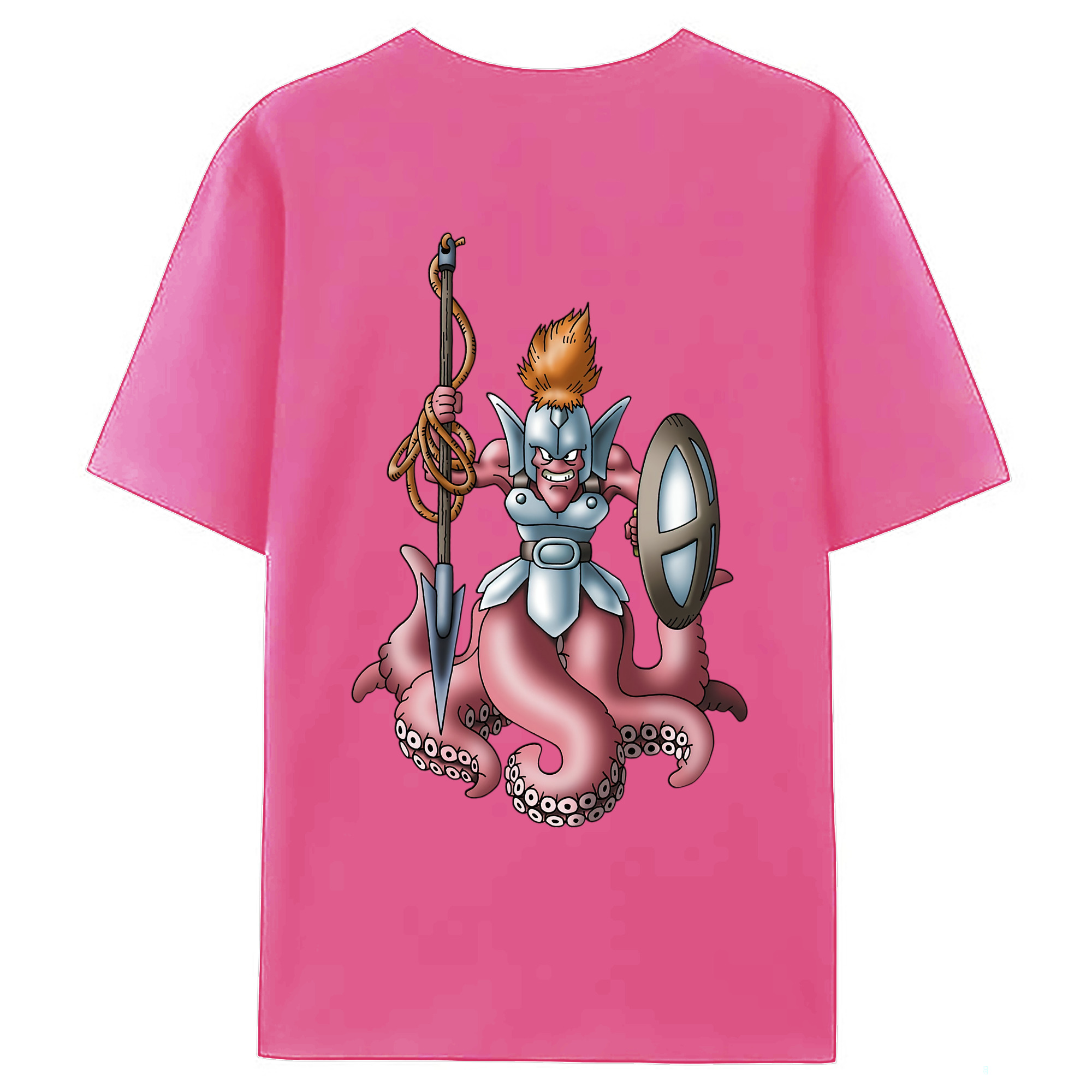 （画像用） ドラゴンクエスト Doragon Kuesuto Dragon Quest レディース半袖Tシャツ(バックプリント)