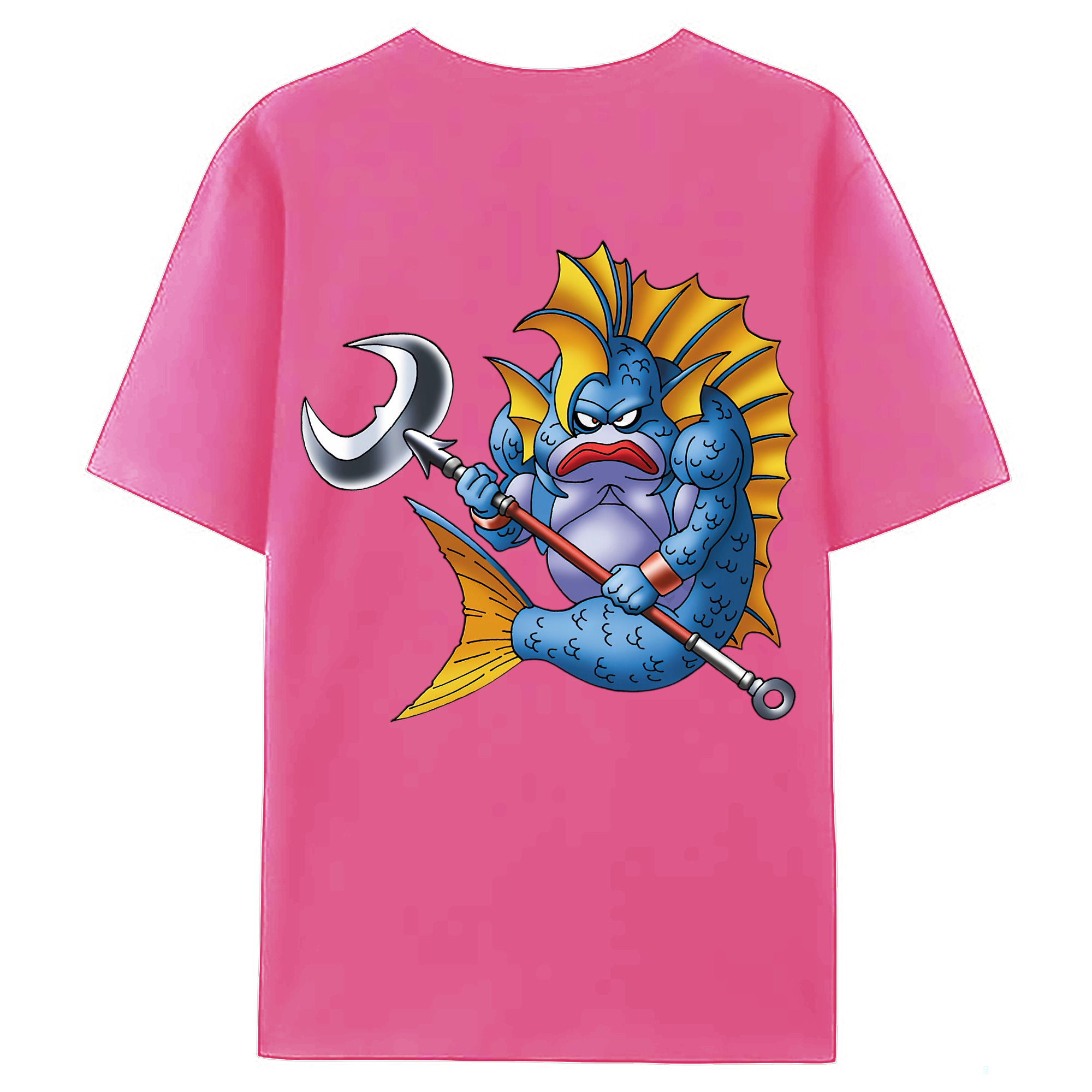 （画像用） ドラゴンクエスト Doragon Kuesuto Dragon Quest レディース半袖Tシャツ(バックプリント)