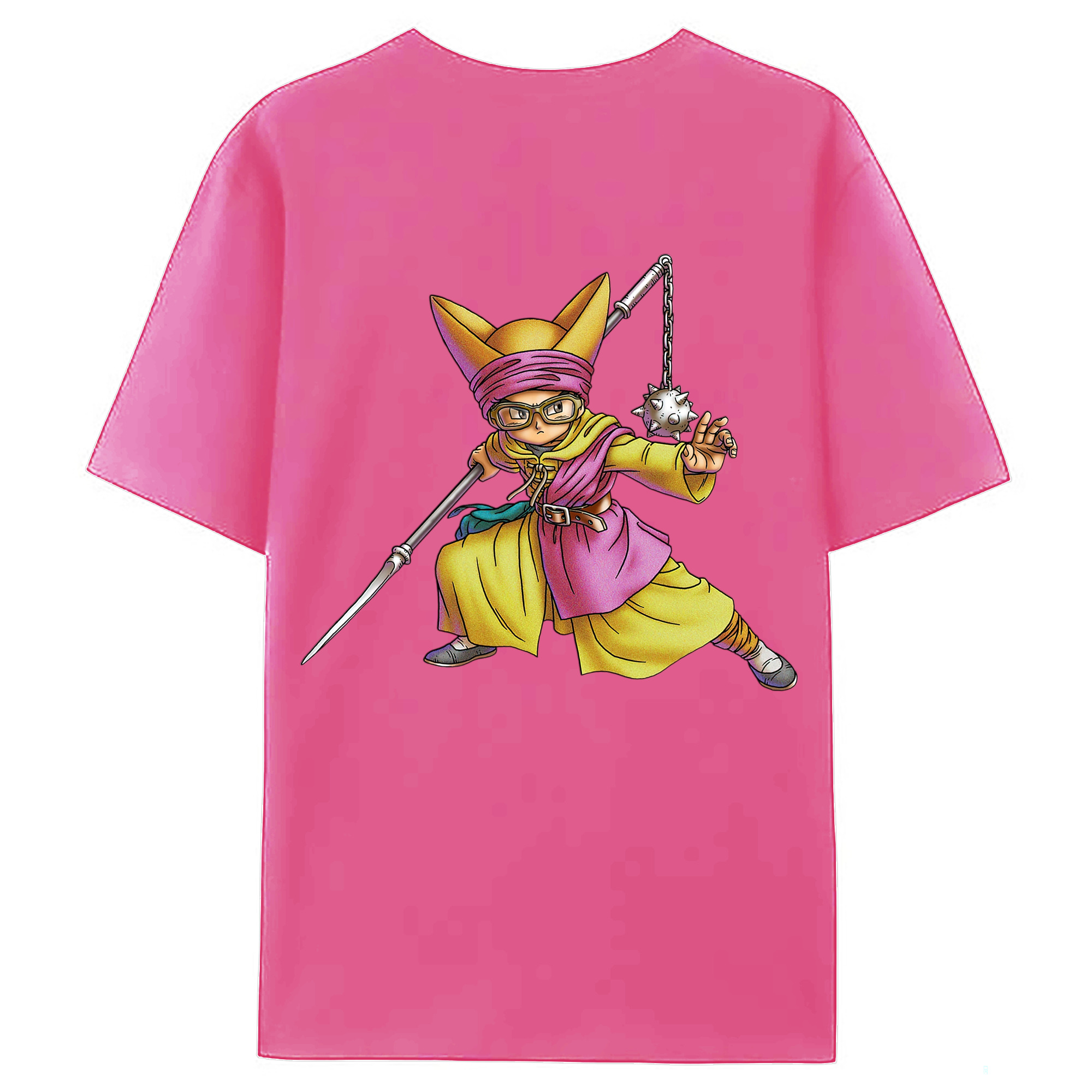 （画像用） ドラゴンクエスト Doragon Kuesuto Dragon Quest レディース半袖Tシャツ(バックプリント)