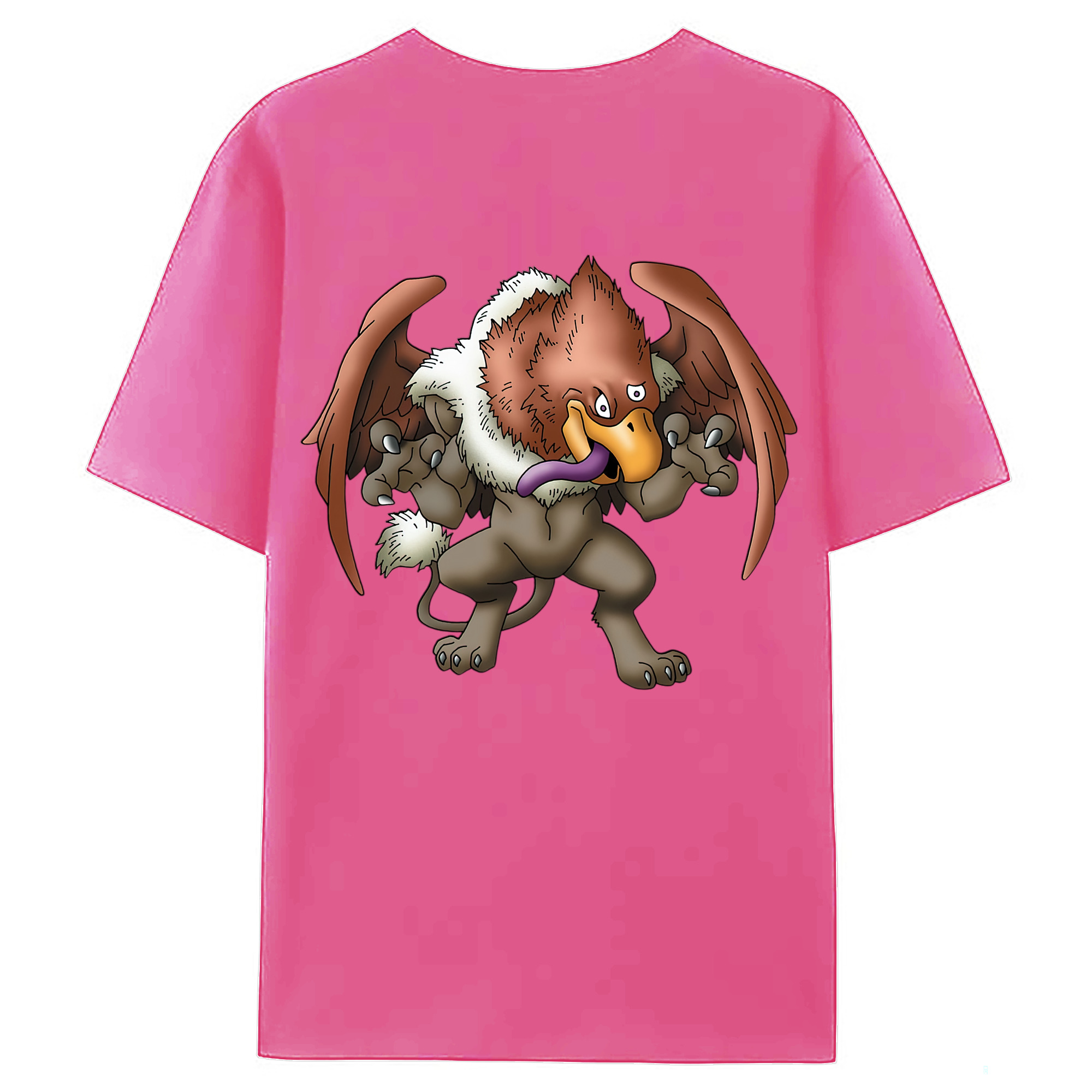 （画像用） ドラゴンクエスト Doragon Kuesuto Dragon Quest レディース半袖Tシャツ(バックプリント)